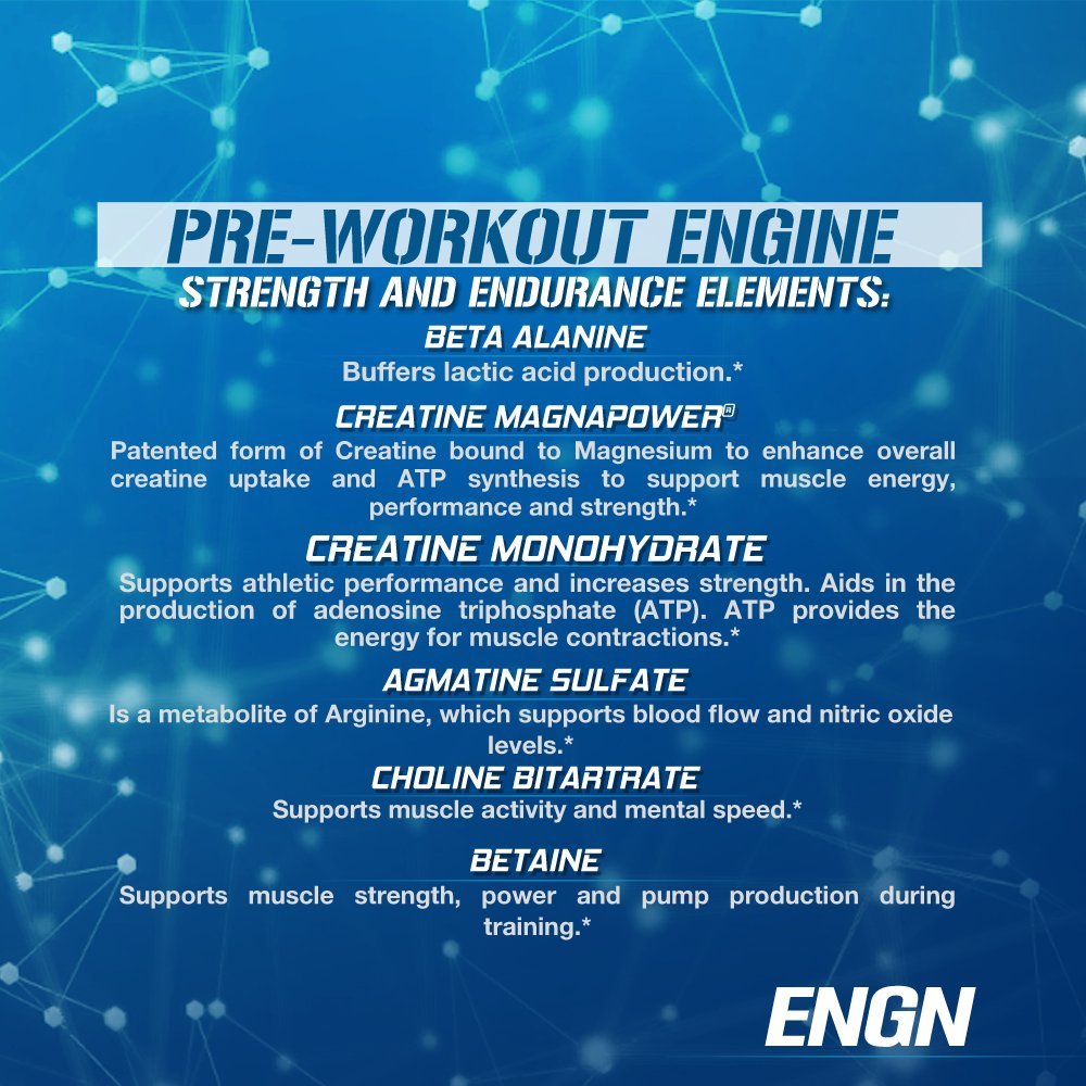 EVL Intense Pre Workout with Creatine - Pre Workout Powder Drink for Lasting Energy Focus Evlution uk supplements