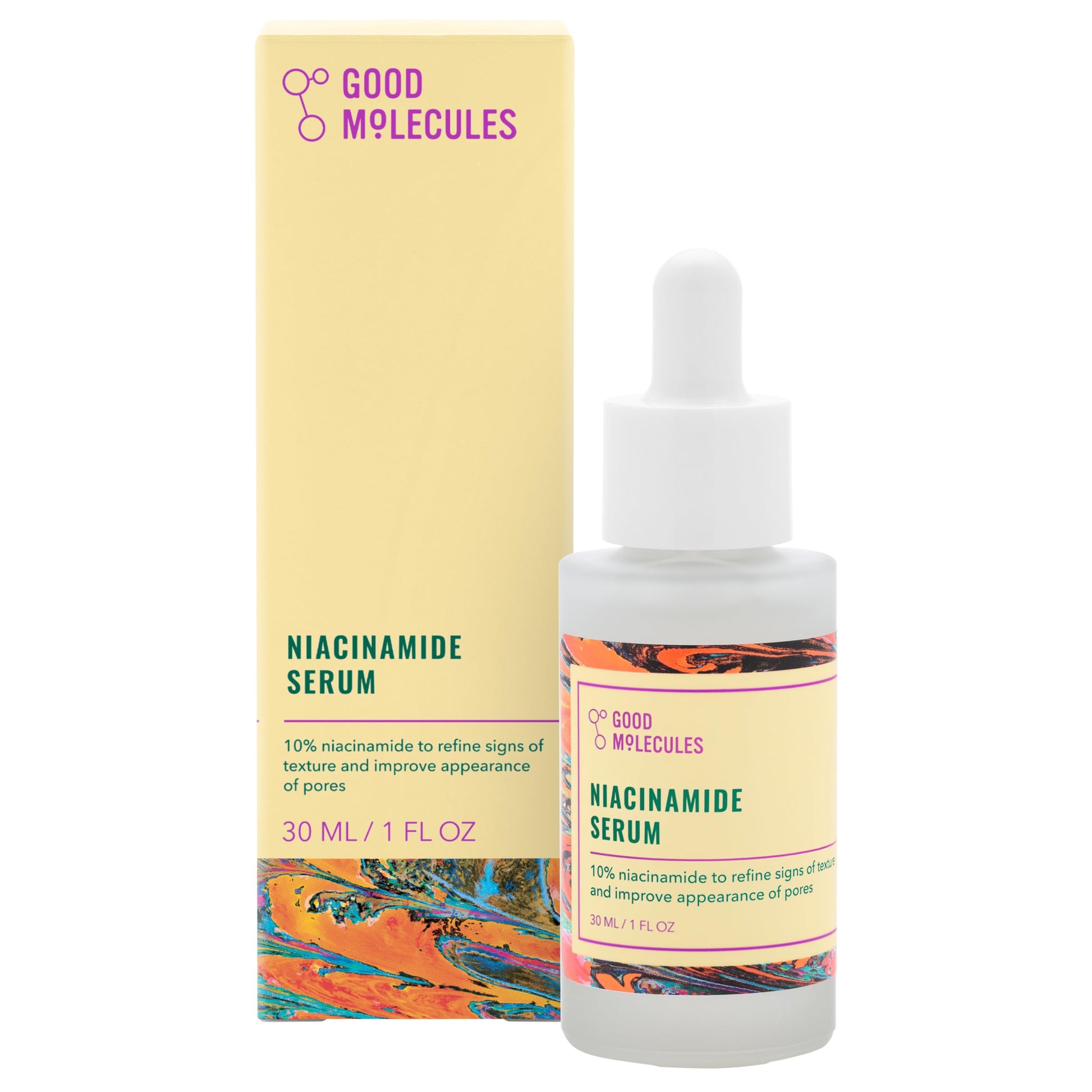 Good Molecules Niacinamide Serum - 10% Niacinamide Balancing B3 Facial Good Molecules uk supplements
