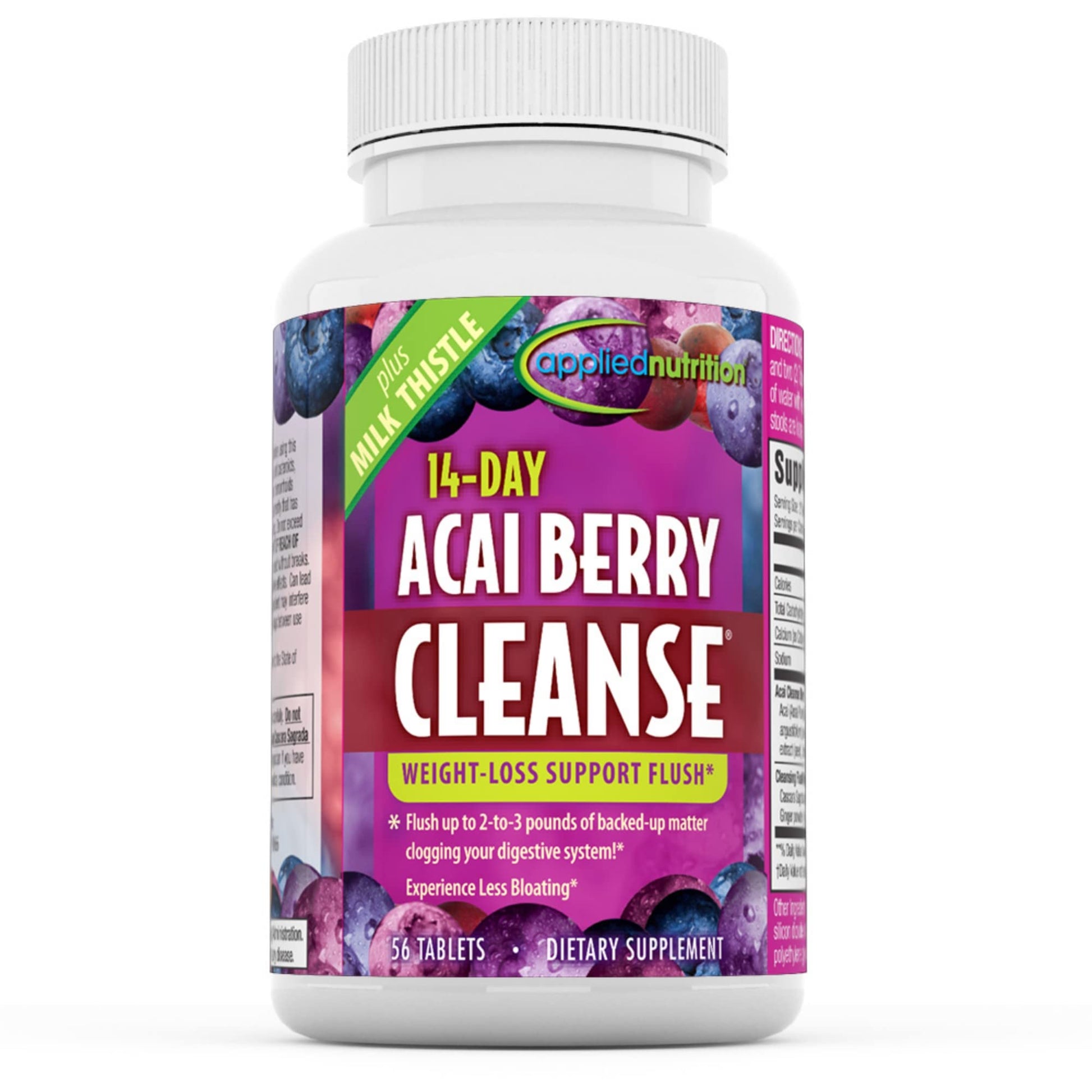 Applied Nutrition ACAI Berry Cleanse TABS Size: 56 Irwin Naturals uk supplements
