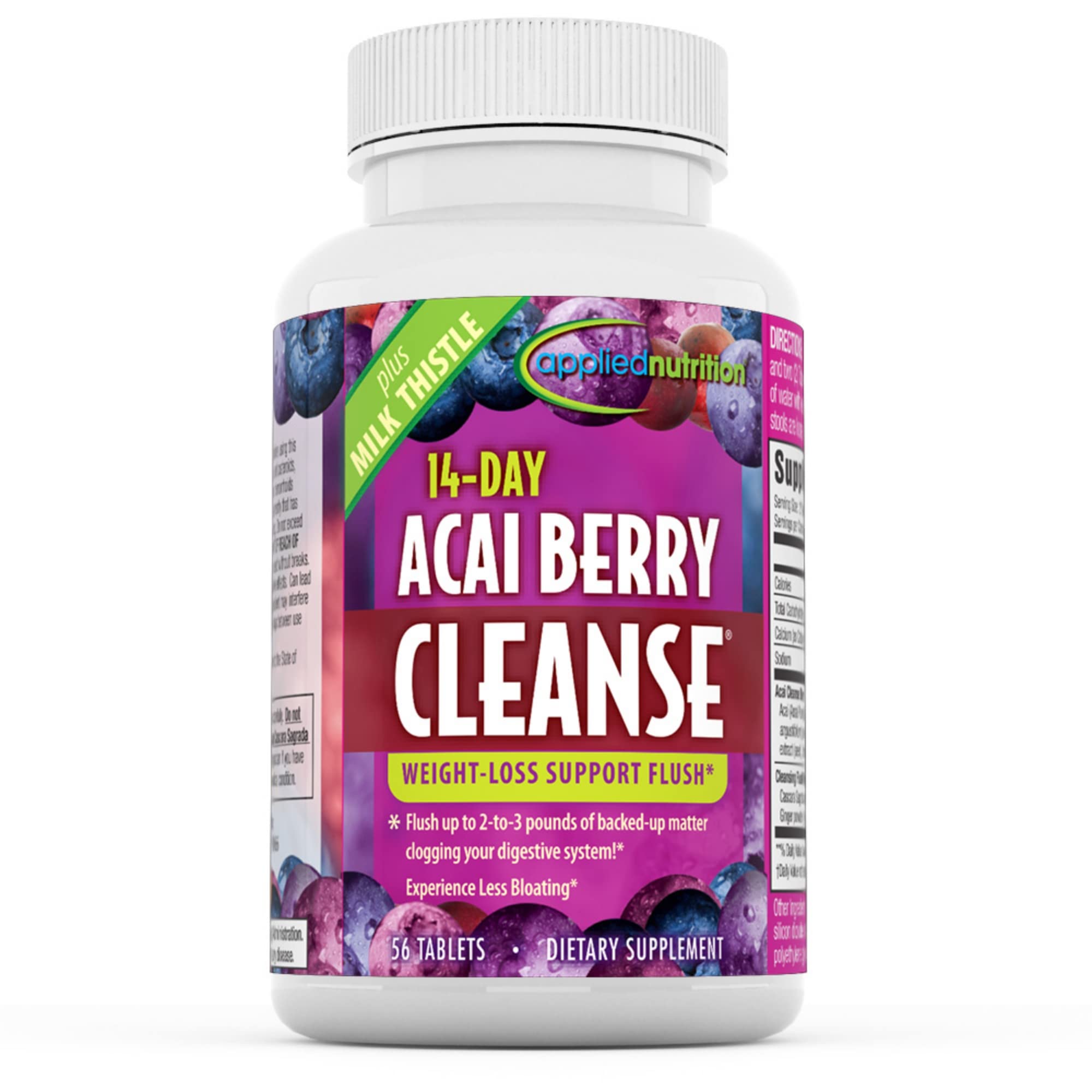 Applied Nutrition ACAI Berry Cleanse TABS Size: 56 Irwin Naturals uk supplements