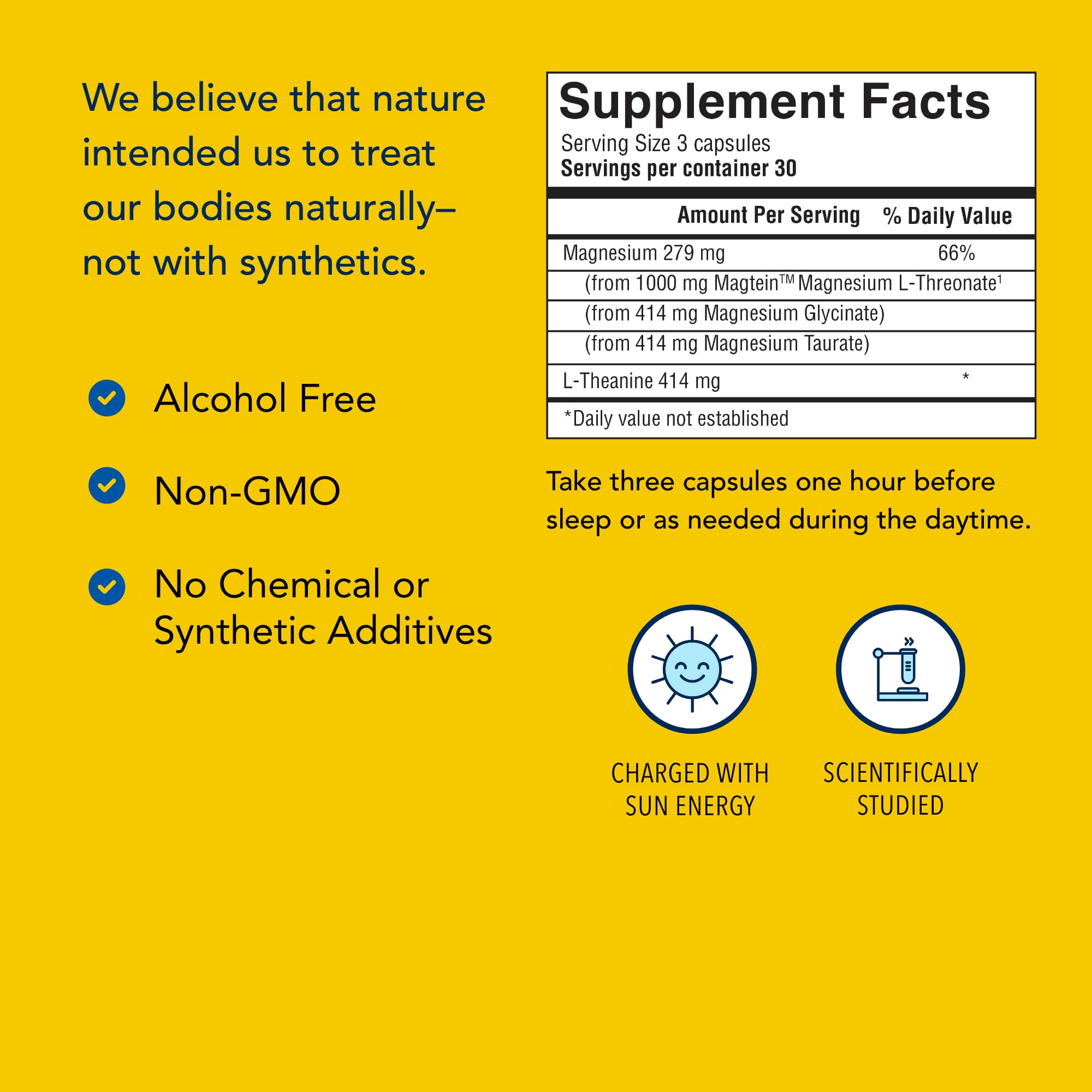 NORTH AMERICAN HERB & SPICE PurelyMin - 90 Vegi Caps - Highly Absorbable Magnesium Complex + L-Theanine - 30 Servings NORTH AMERICAN HERB & SPICE uk supplements
