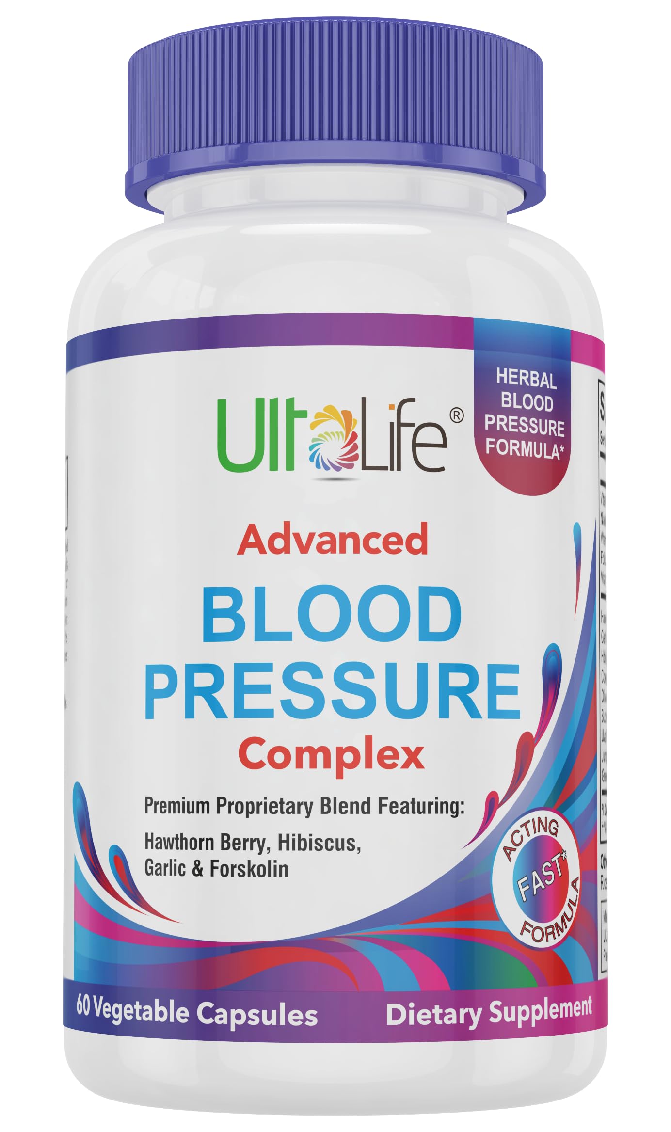 ULTALIFE Blood Pressure Supplements - Advanced Blood Pressure Supplement Complex ULTALIFE uk supplements