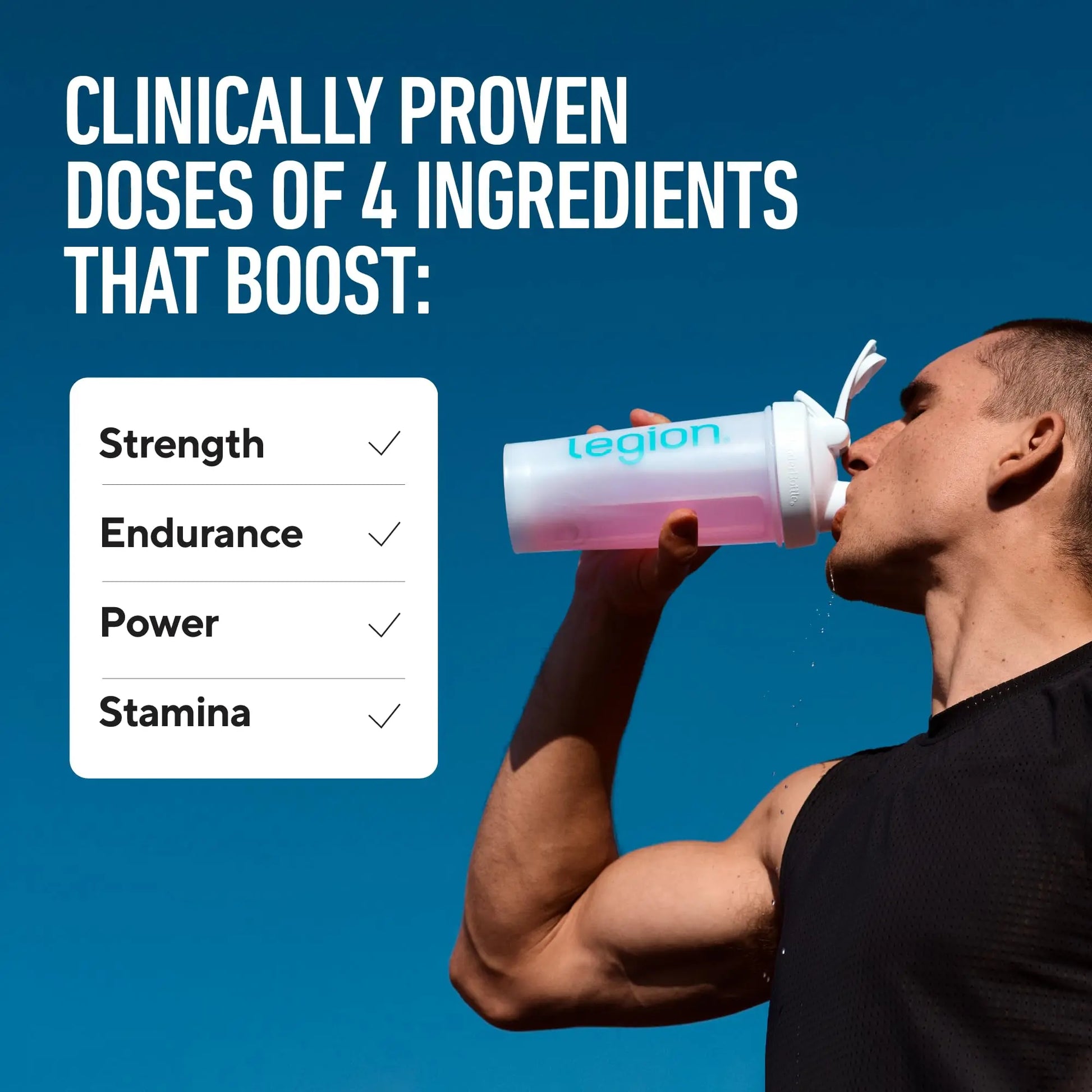 LEGION Pulse Pre Workout Supplement - All Natural Nitric Oxide Preworkout Drink to Boost Energy, Creatine Free, Naturally Sweetened, LEGION uk supplements