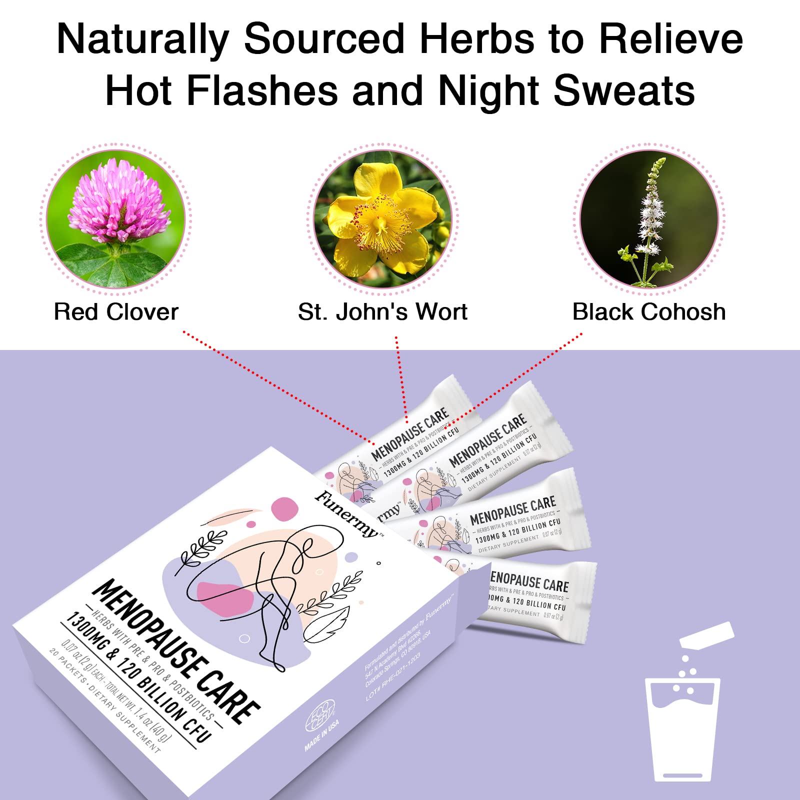 Funermy Postnatal Probiotics Lactation Supplements and Menopause Probiotics for Women Funermy uk supplements