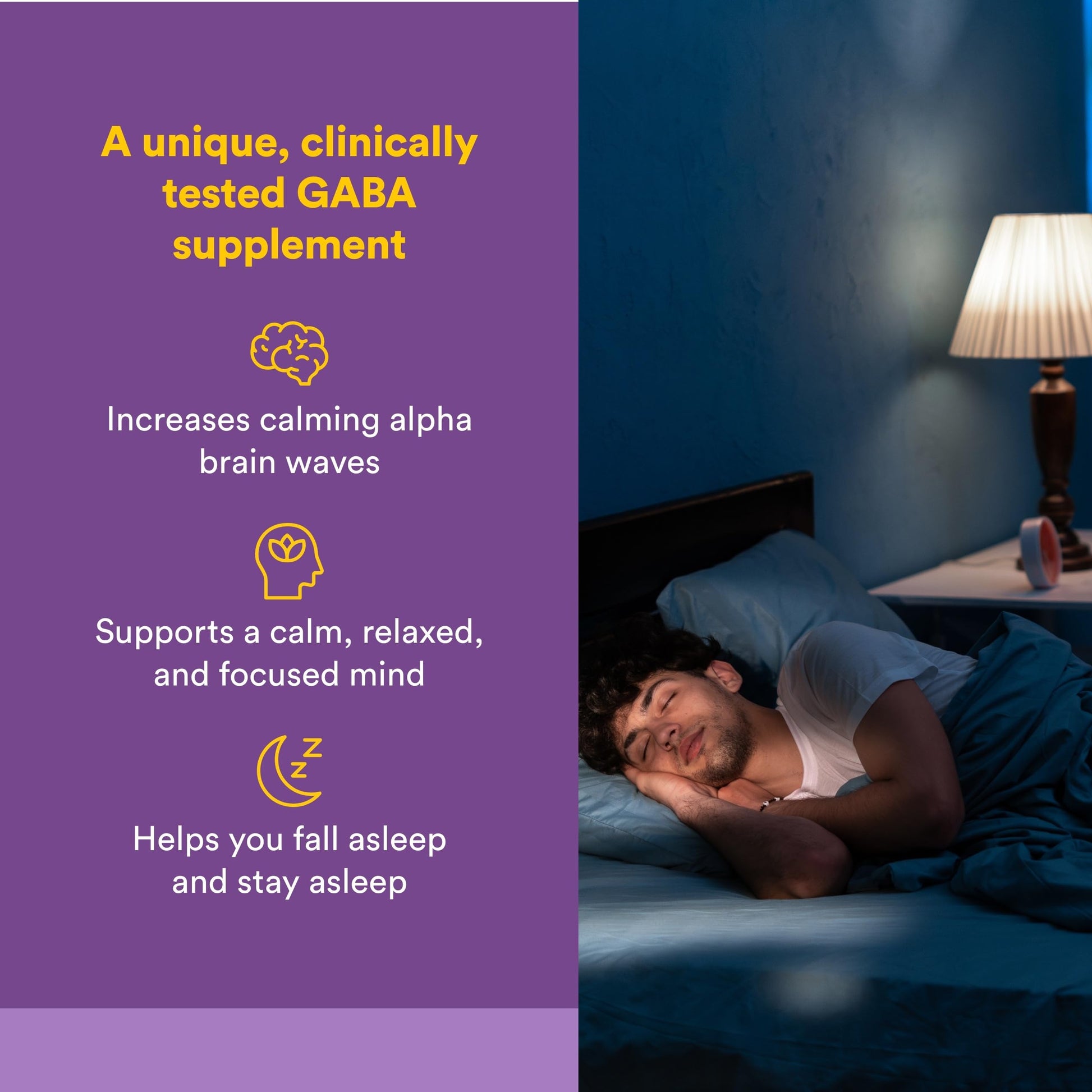 Natural Factors Pharma GABA - Dietary Supplement Supports Calm Sleep & Sleep Quality - Natural, Fast-Working Supplement Aids Focus & Brain Health - 60 Chewable Tablets (60 Servings) Natural Factors uk supplements