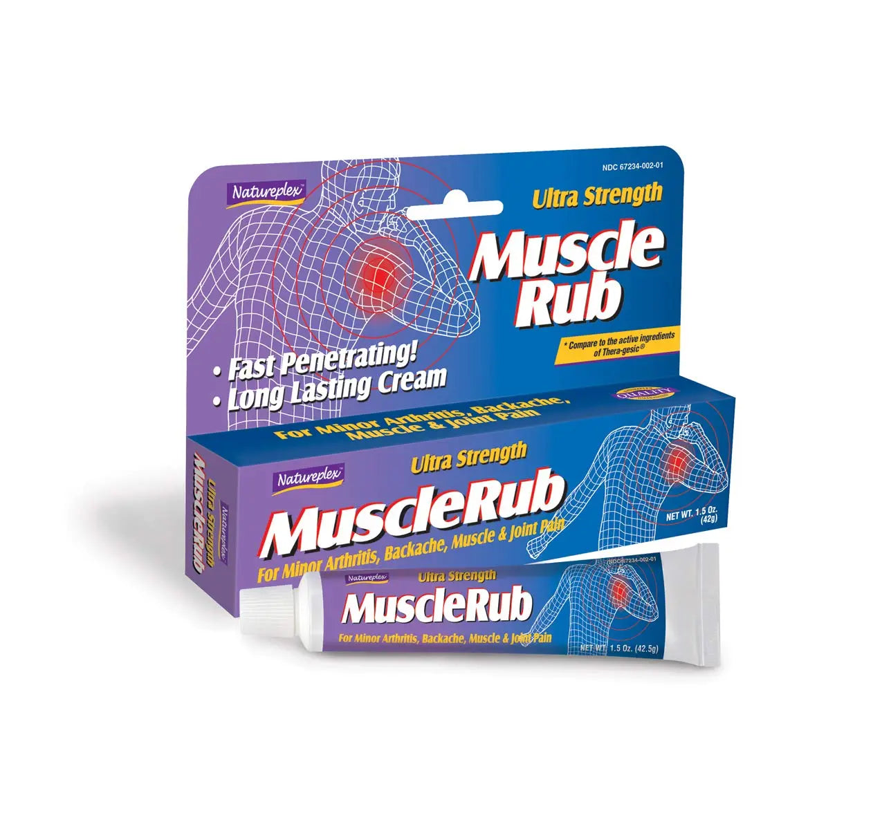 Ultra Strength Muscle Rub 24 Pack Natureplex uk supplements