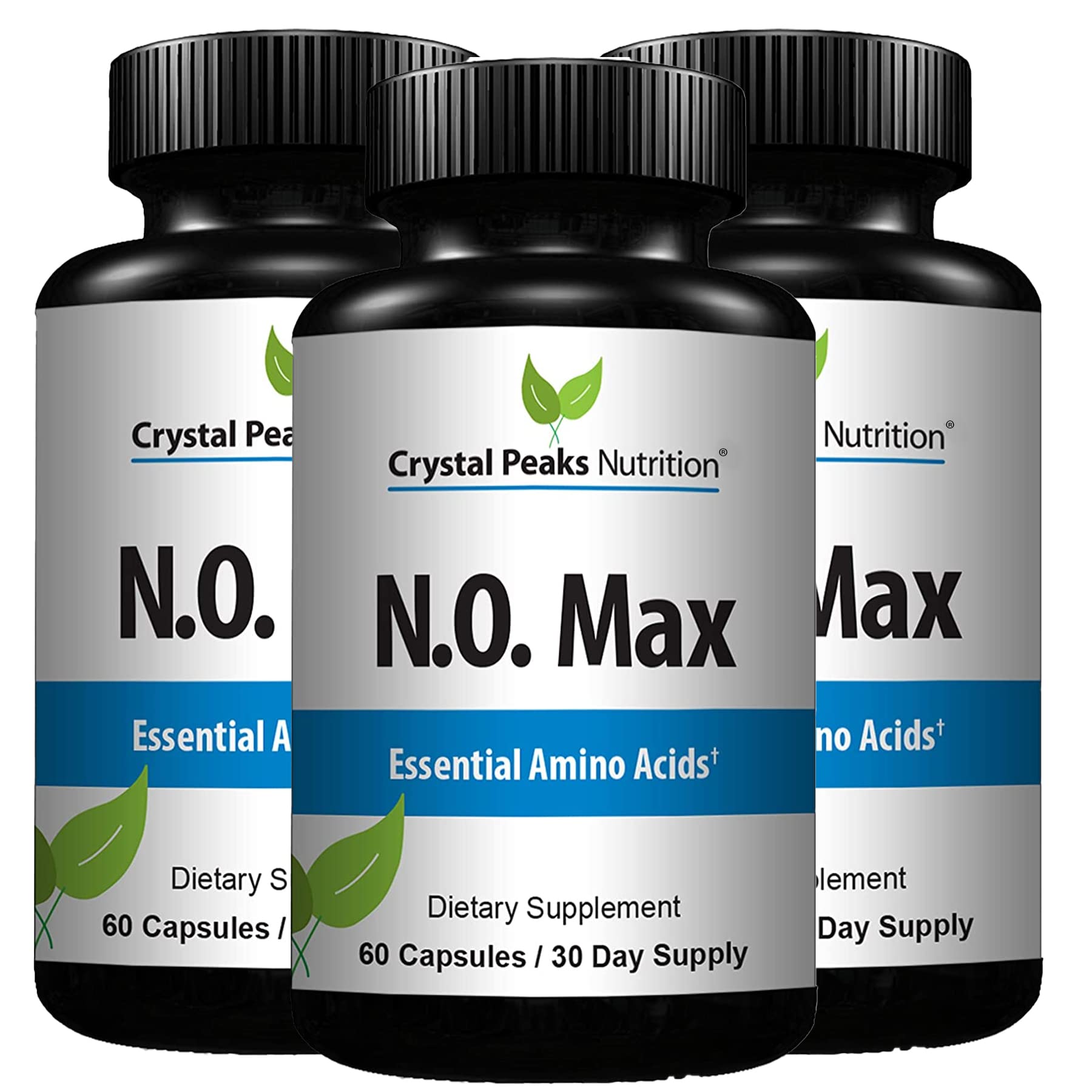 CRYSTAL PEAKS NUTRITION N.O. Max Nitric Oxide Supplement - L Arginine, Citrulline CRYSTAL PEAKS NUTRITION uk supplements