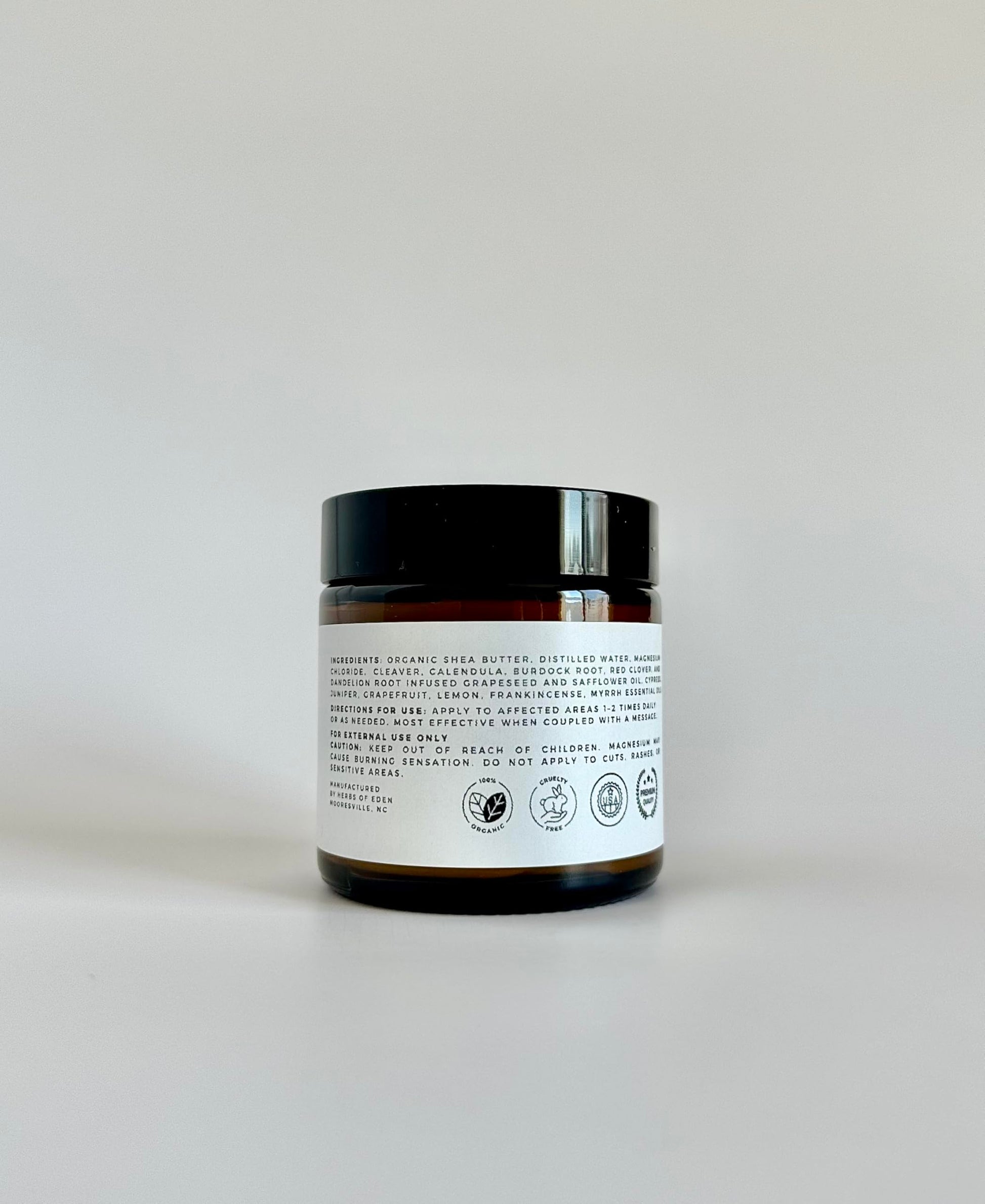 Organic Lymphatic Massage Cream with Magnesium – Natural Topical Cream | Stimulate Lymph Fluid | Family Owned, Made in USA Herbs of Eden uk supplements