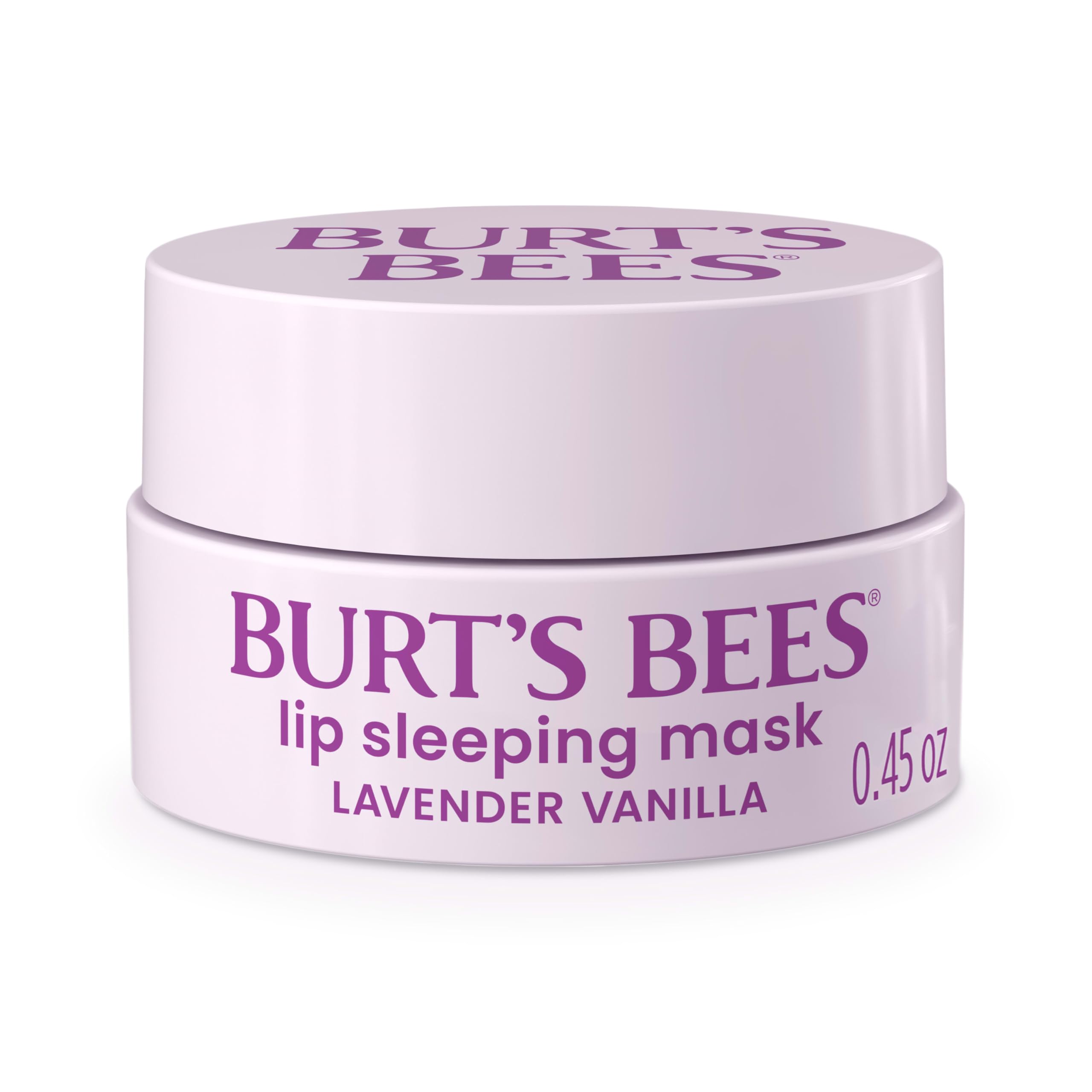 Burt’s Bees Lavender Vanilla Lip Sleeping Mask, With Hyaluronic Acid and Squalane Moisturizer To Instantly Hydrate Lips, Overnight Mask and Treatment, 0.45 oz. Burt's Bees uk supplements