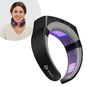 Lifepro Red Light Therapy for Neck - Compact & Rechargeable Red Light Therapy Device- On-The-Go LifePro uk supplements