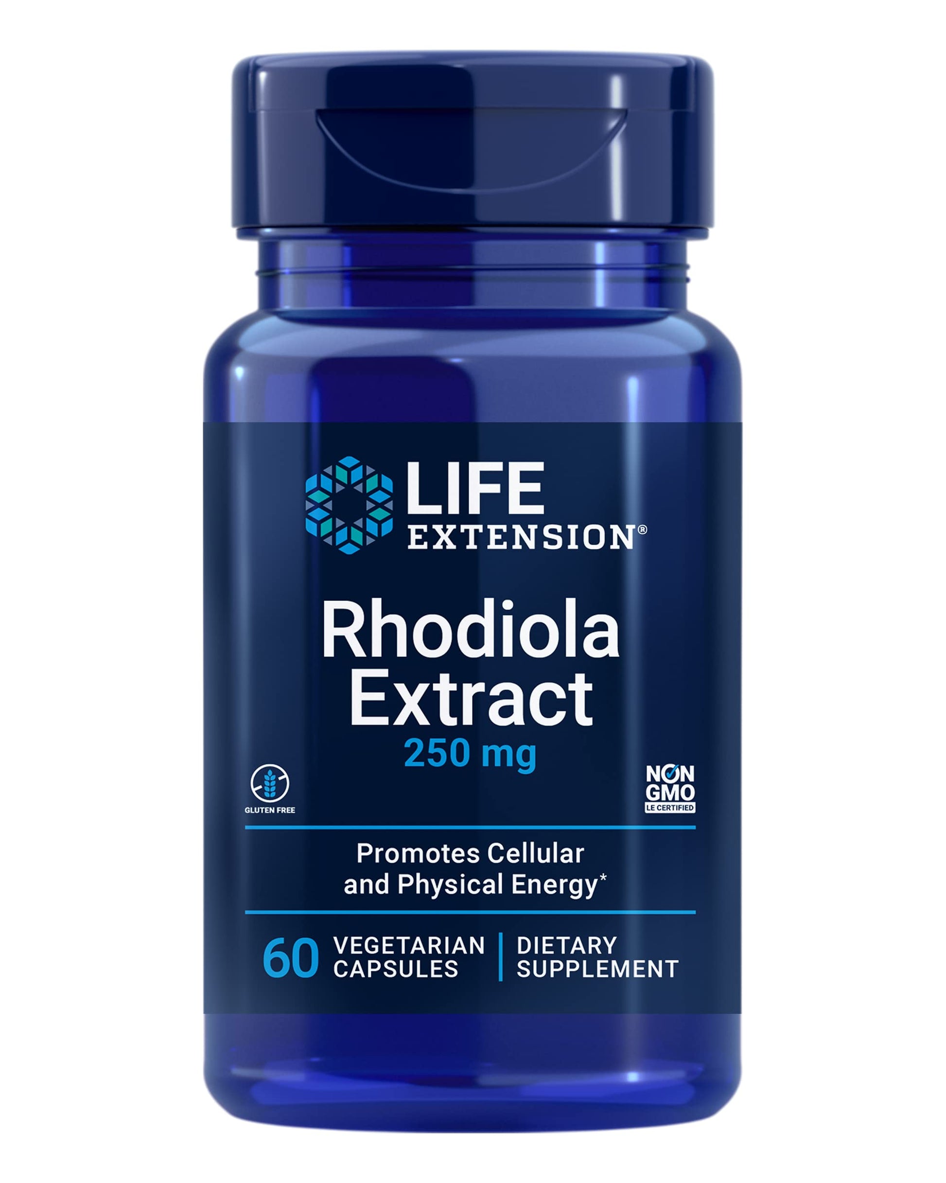 Life Extension Rhodiola and Ashwagandha Extract Bundle, Rhodiola rosea and ashwagandha Supplements, 60 Capsules Each Life Extension uk supplements