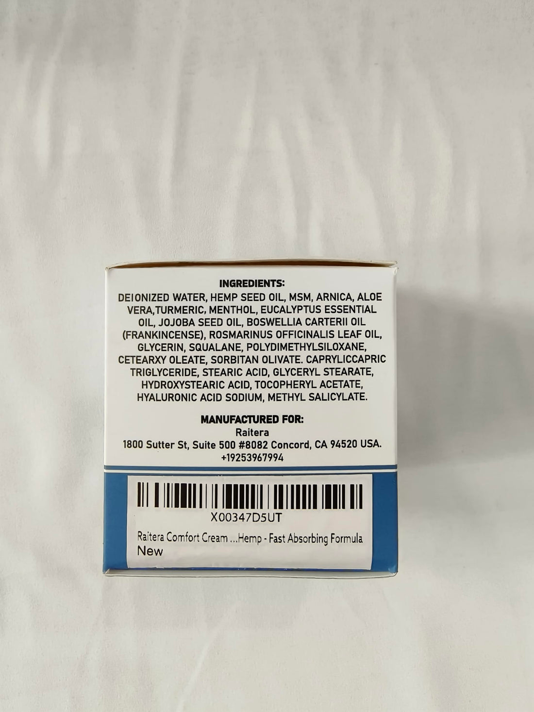 Raitera Neuropathy Cream – Extra Strength for Feet, Hands, Legs, Toes – Advanced Cooling Non-Greasy Fast Absorbing Formula - Natural Ingredients Frankincense, Arnica, Aloe Vera, Turmeric, MSM Raitera uk supplements