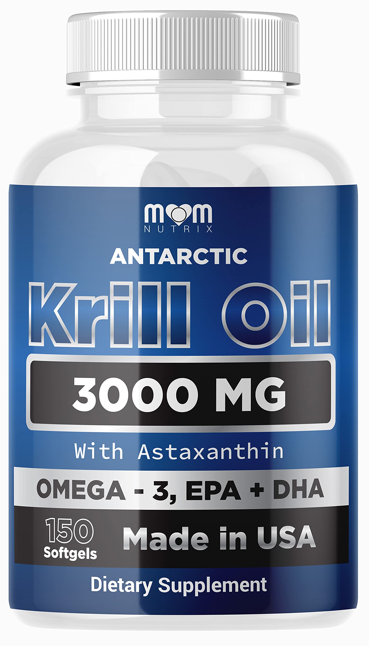 Dr. JOEL'S MOM NUTRIX Antarctic Krill Oil Supplement - 3000 mg Per Serving - 150 Softgel Dr. JOEL'S uk supplements