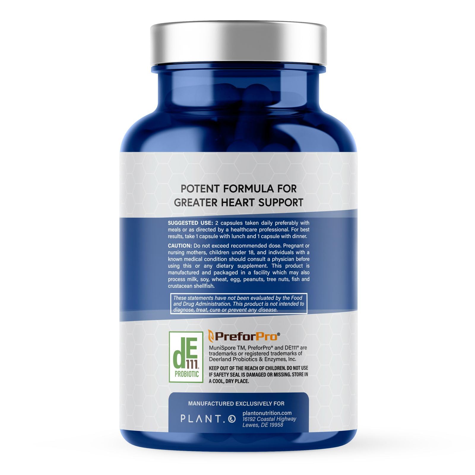 4-in-1 Prebiotic Probiotic & Postbiotic for Women & Men, Complete Gut & Digestive Support Supplement, Pre Post Probiotics & Digestive Enzymes 60 Capsules PLANT.O NUTRITION uk supplements