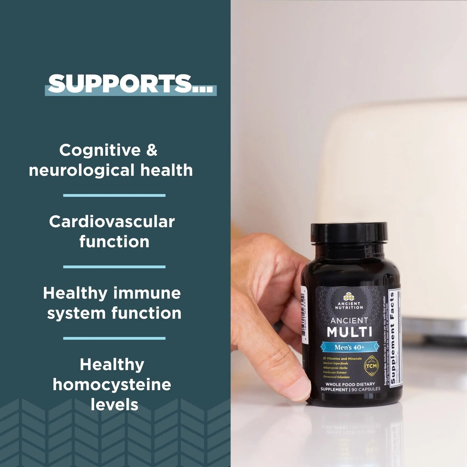 Ancient Nutrition Multivitamins for Men and Women, Age 40+ (90 Count) Ancient Nutrition uk supplements