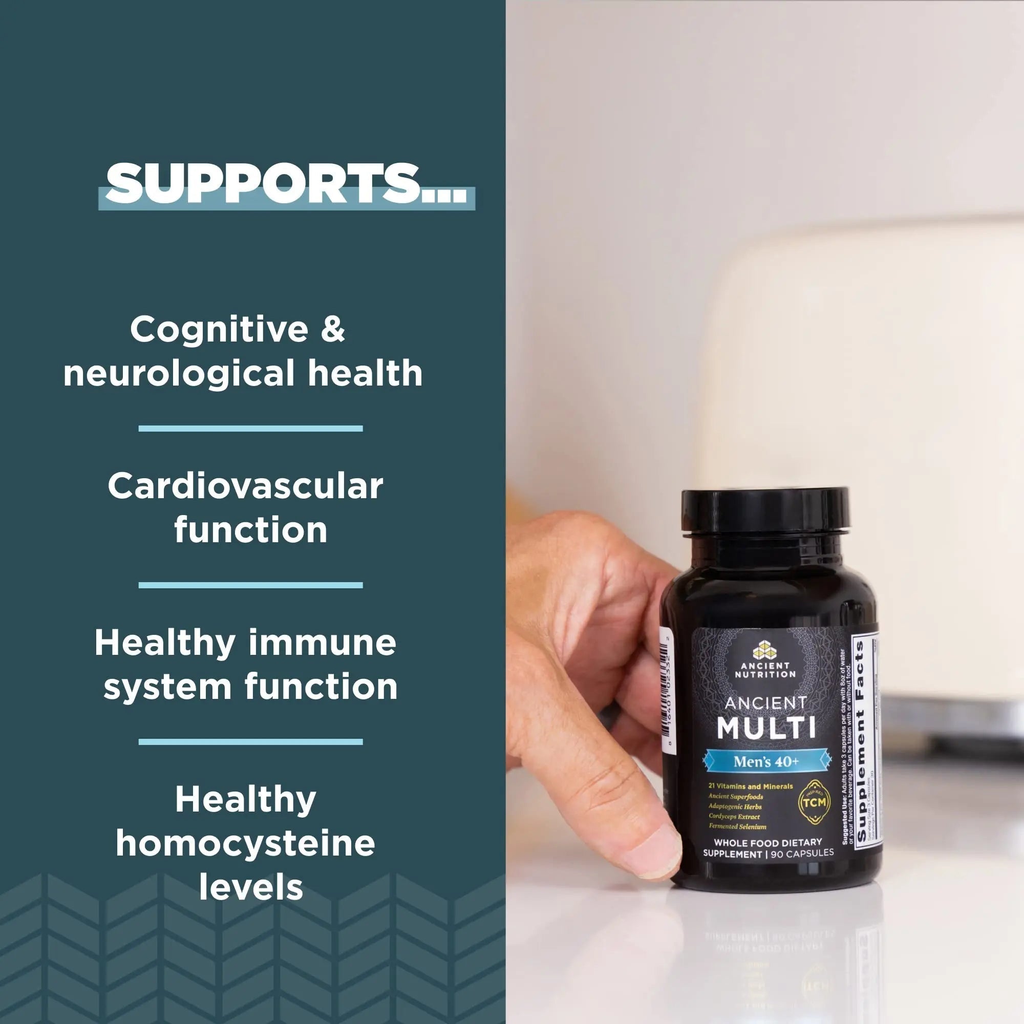 Ancient Nutrition Multivitamins for Men and Women, Age 40+ (90 Count) Ancient Nutrition uk supplements