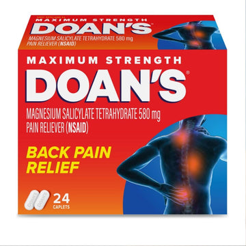 Doans Extra Strength Pain Reliever 24 Count (Pack of 4) Doans uk supplements