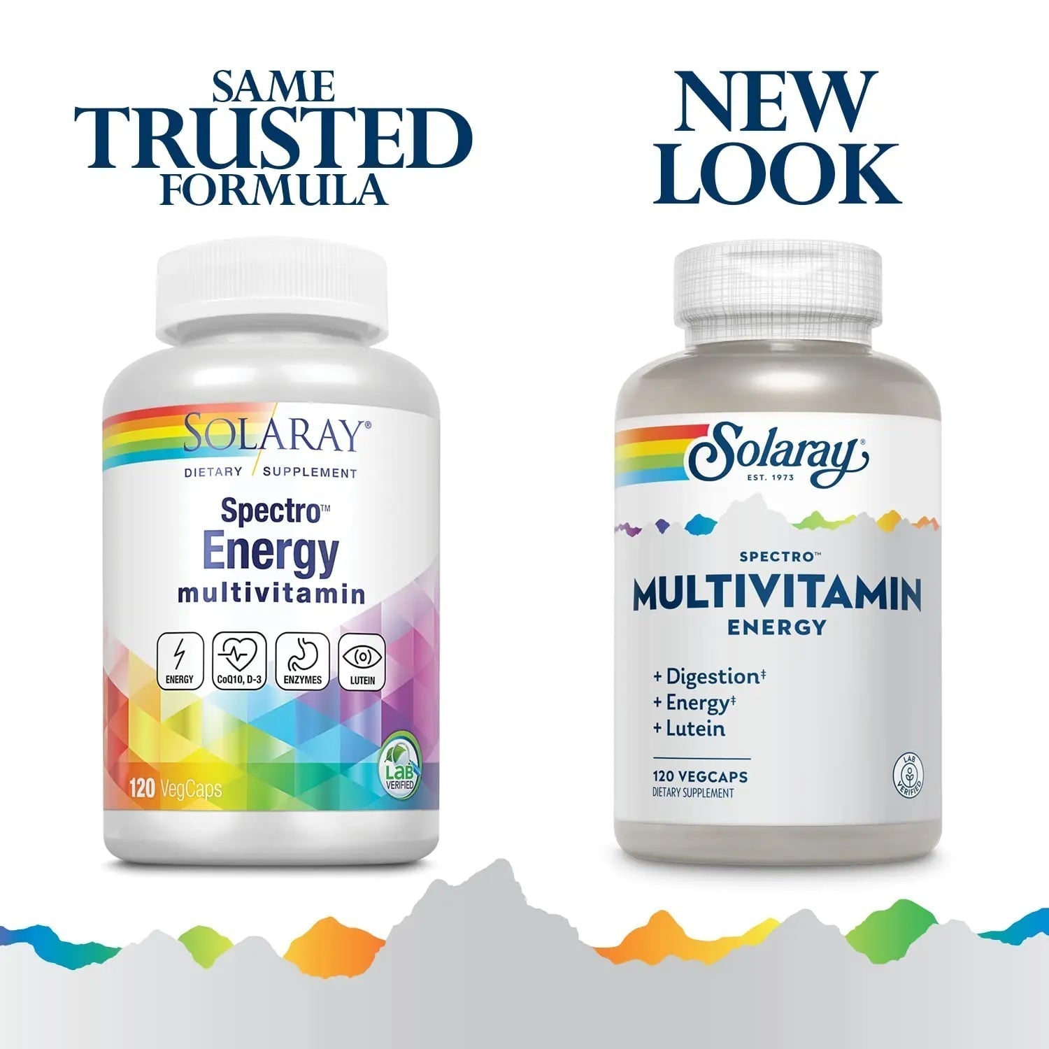 SOLARAY Spectro Energy Multivitamin for Women and Men - Cellular Energy, Digestion, Eye Health and Immune Support SOLARAY uk supplements