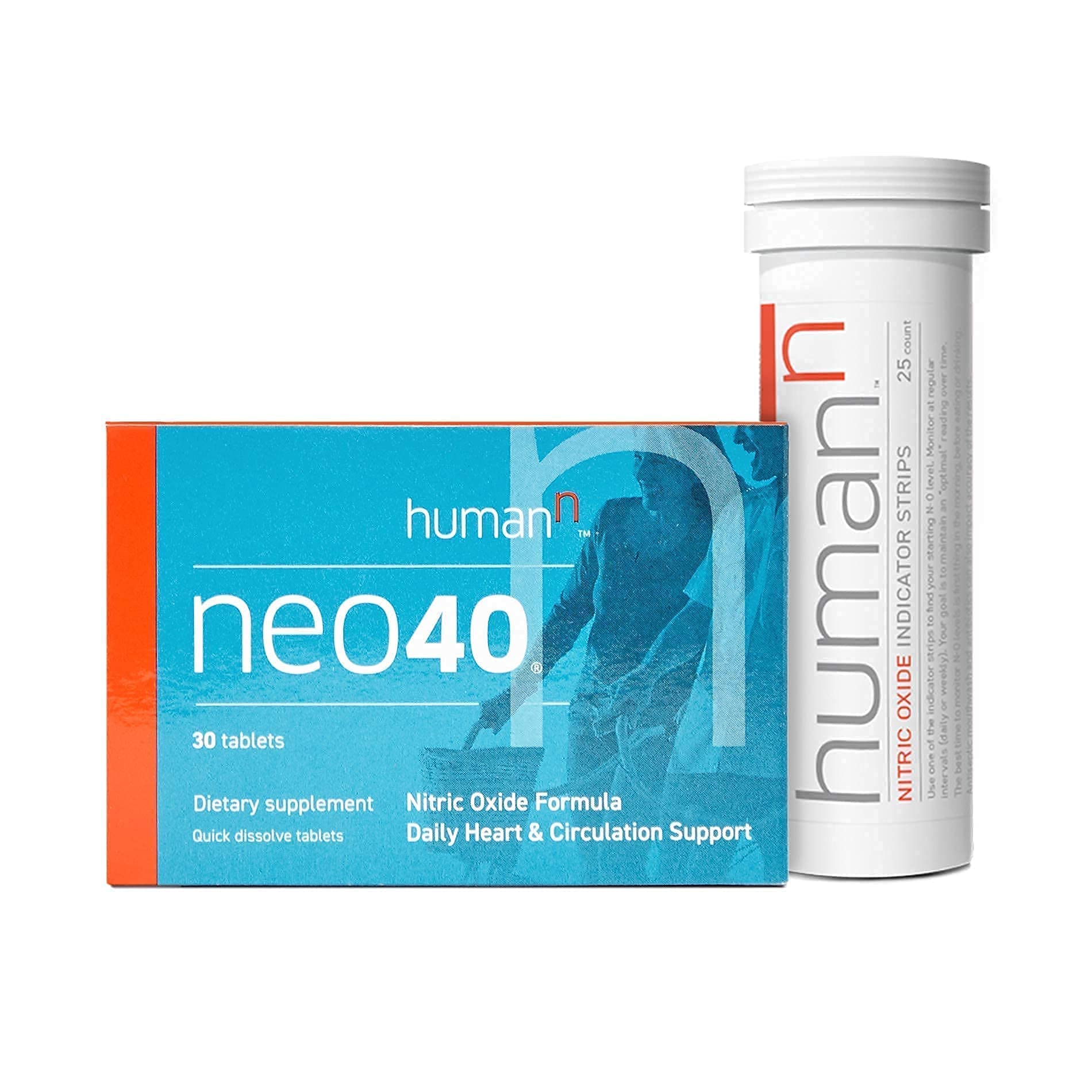 humanN Neo40 Daily & Nitric Oxide Indicator Strips humanN uk supplements