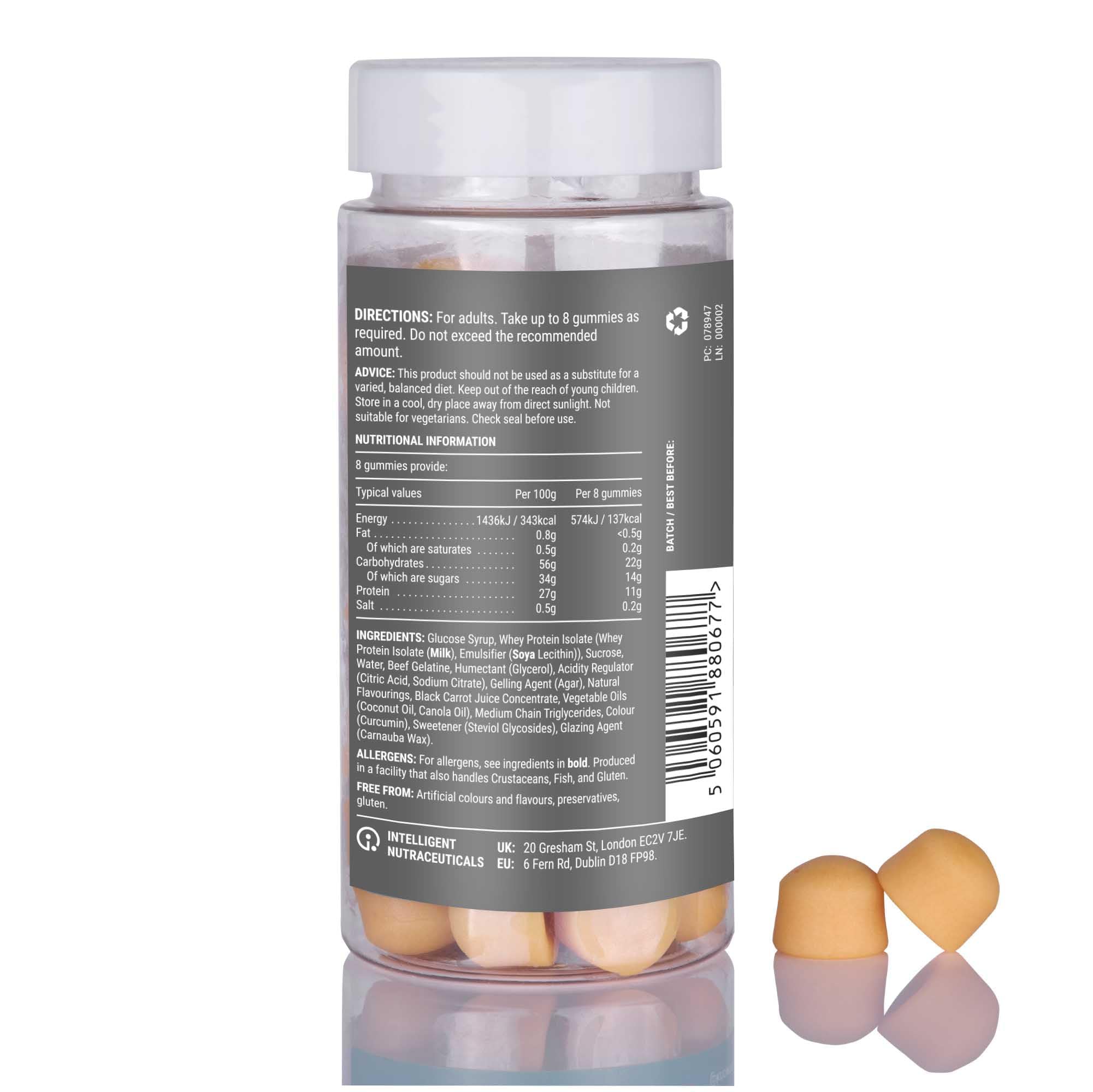 Protein 11g Gummies by Known Nutrition | Help Build and Maintain Healthy Muscle Mass Known uk supplements