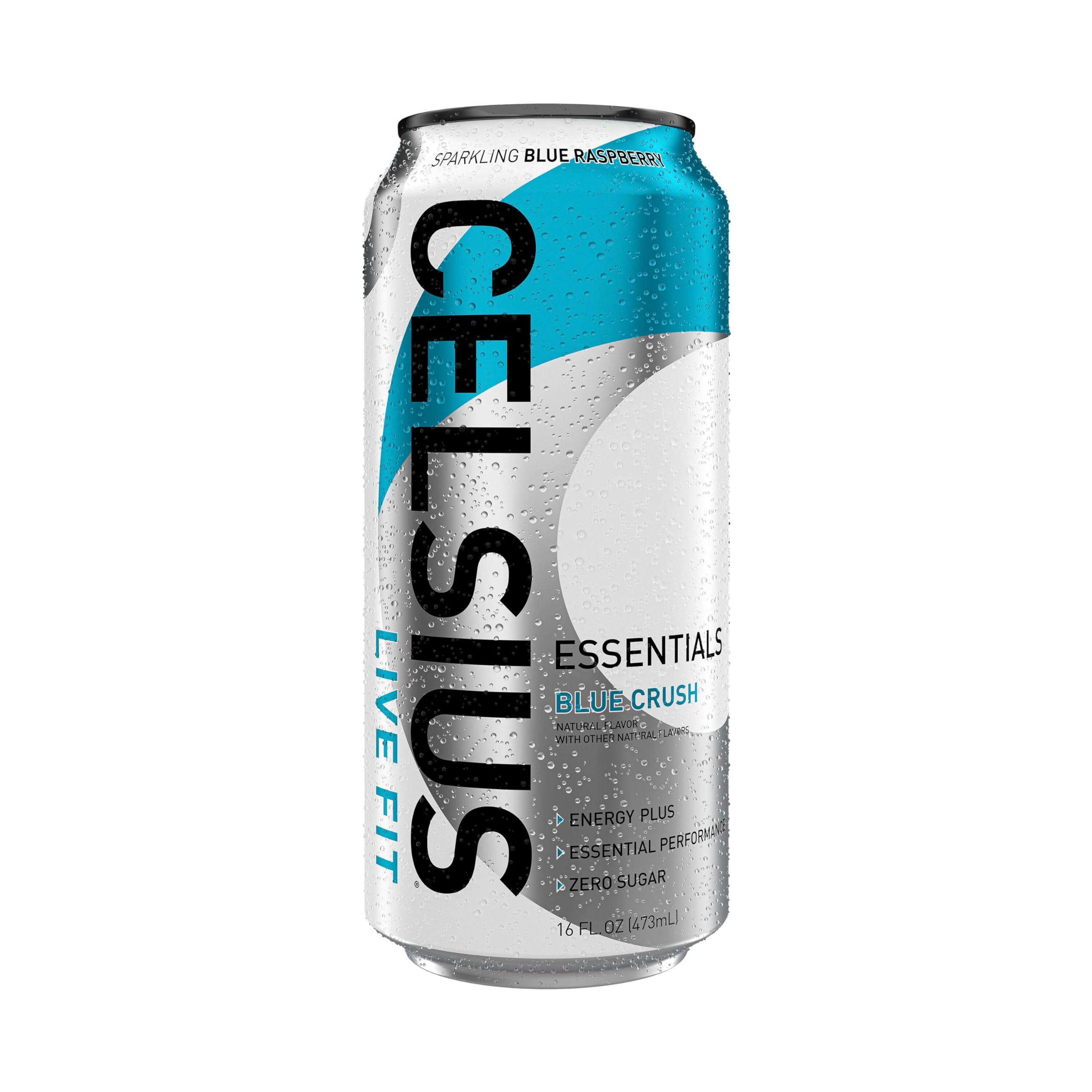 CELSIUS ESSENTIALS, Sparkling Blue Crush, Performance Energy Drink 16 Fl Oz (Pack of 12) CELSIUS uk supplements