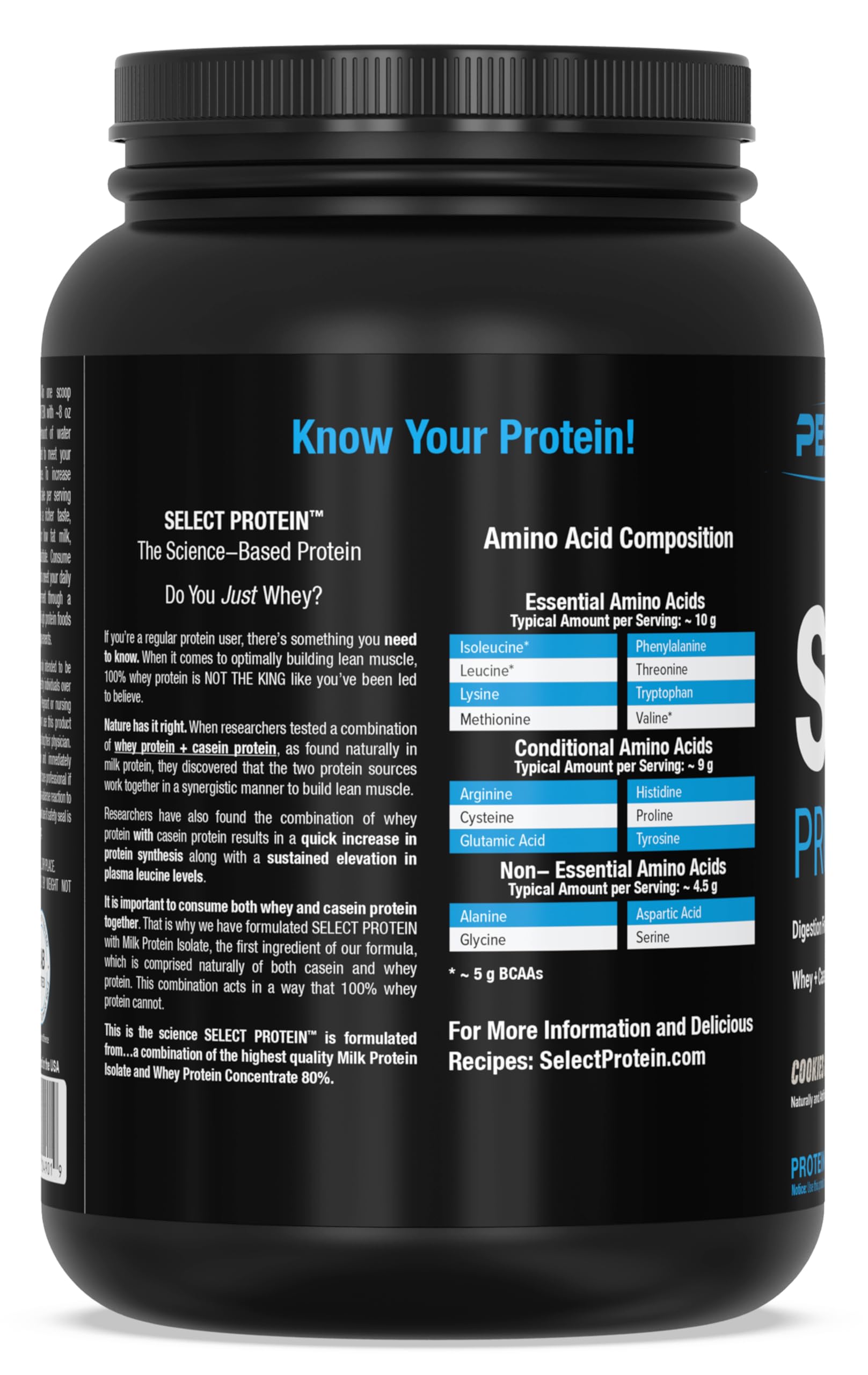 PEScience Select Protein, Cookies and Cream, 27 Serving, Premium Whey and Casein PEScience uk supplements