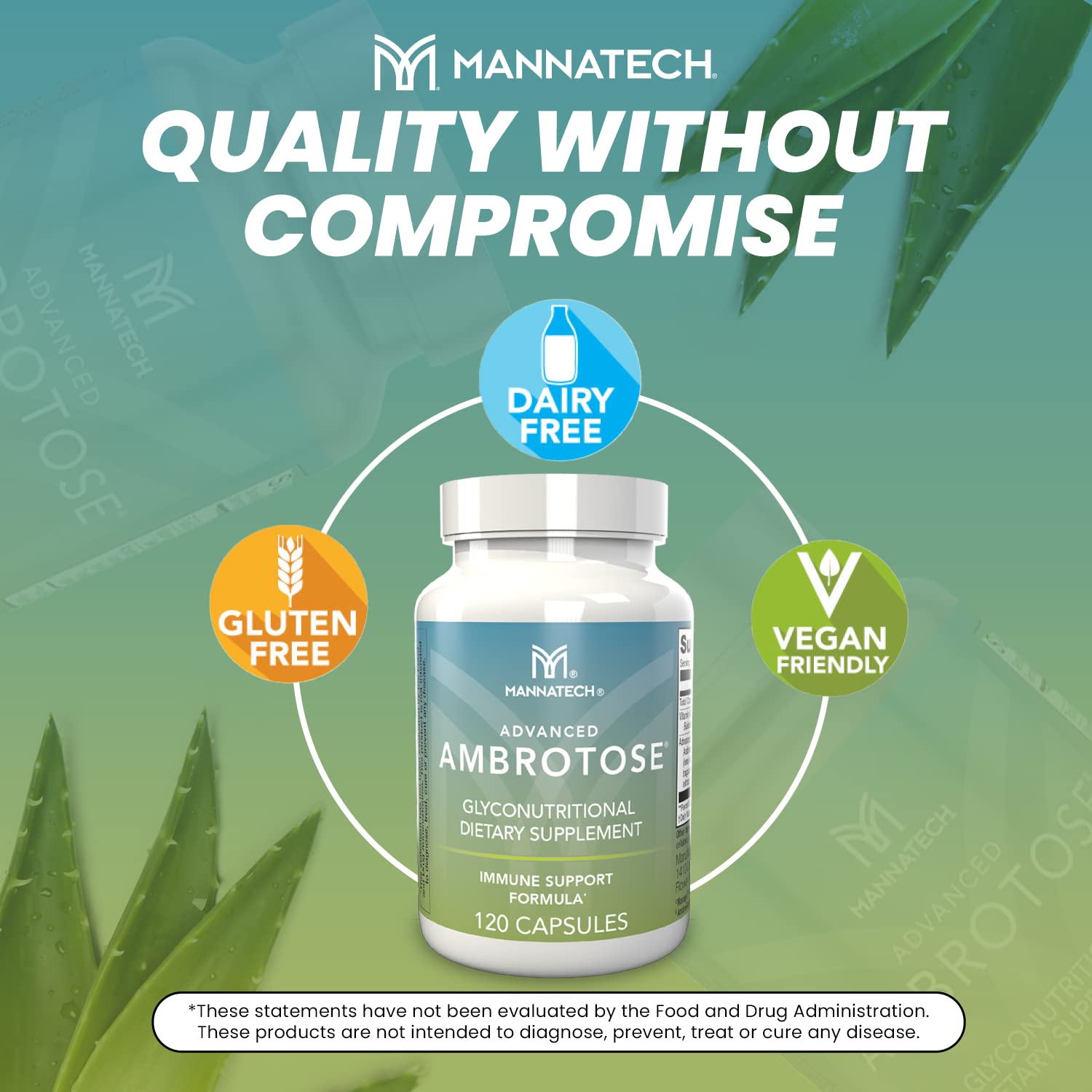 Mannatech Advanced Ambrotose 120 Capsules Mannatech uk supplements