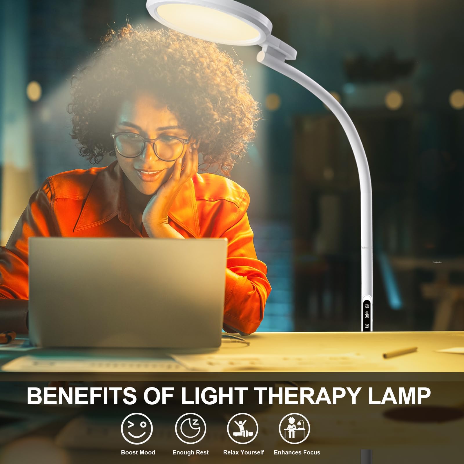 Sunlamlux Light Therapy Lamp, UV-Free Sun Light Therapy Lamp, 10000 Lux Floor Lamp Sunlamlux uk supplements