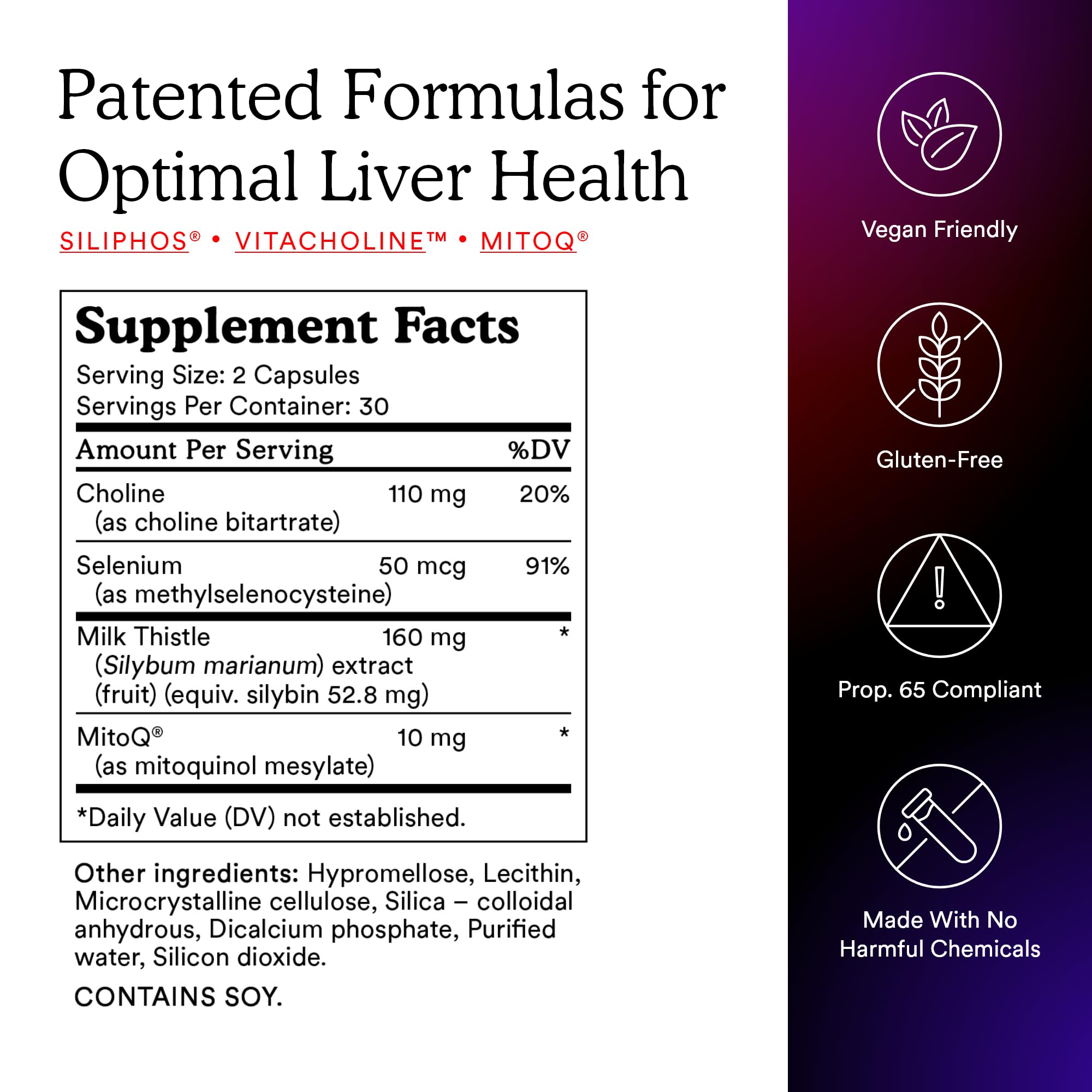 MitoQ +Liver – Advanced Liver Supplement with Highly Bioavailable Milk Thistle, Choline, Selenium Mitoquinol – Supports Metabolism, Body’s Natural Detoxification & Liver Health – 60 Capsules MitoQ uk supplements