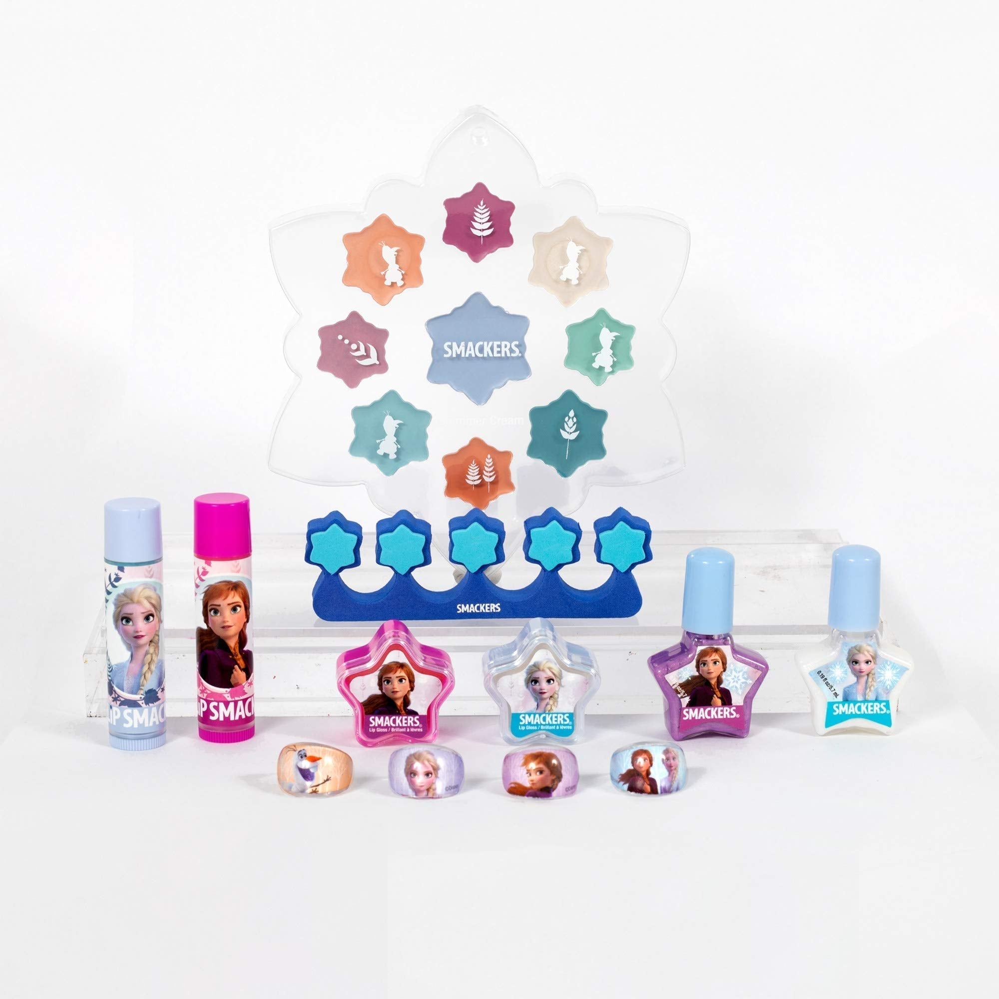 Lip Smacker Disney Frozen II Color Makeup Set For Girls, Shimmer Cream, Lip Gloss, Lip Balm, Nail Polish Lip Smacker uk supplements