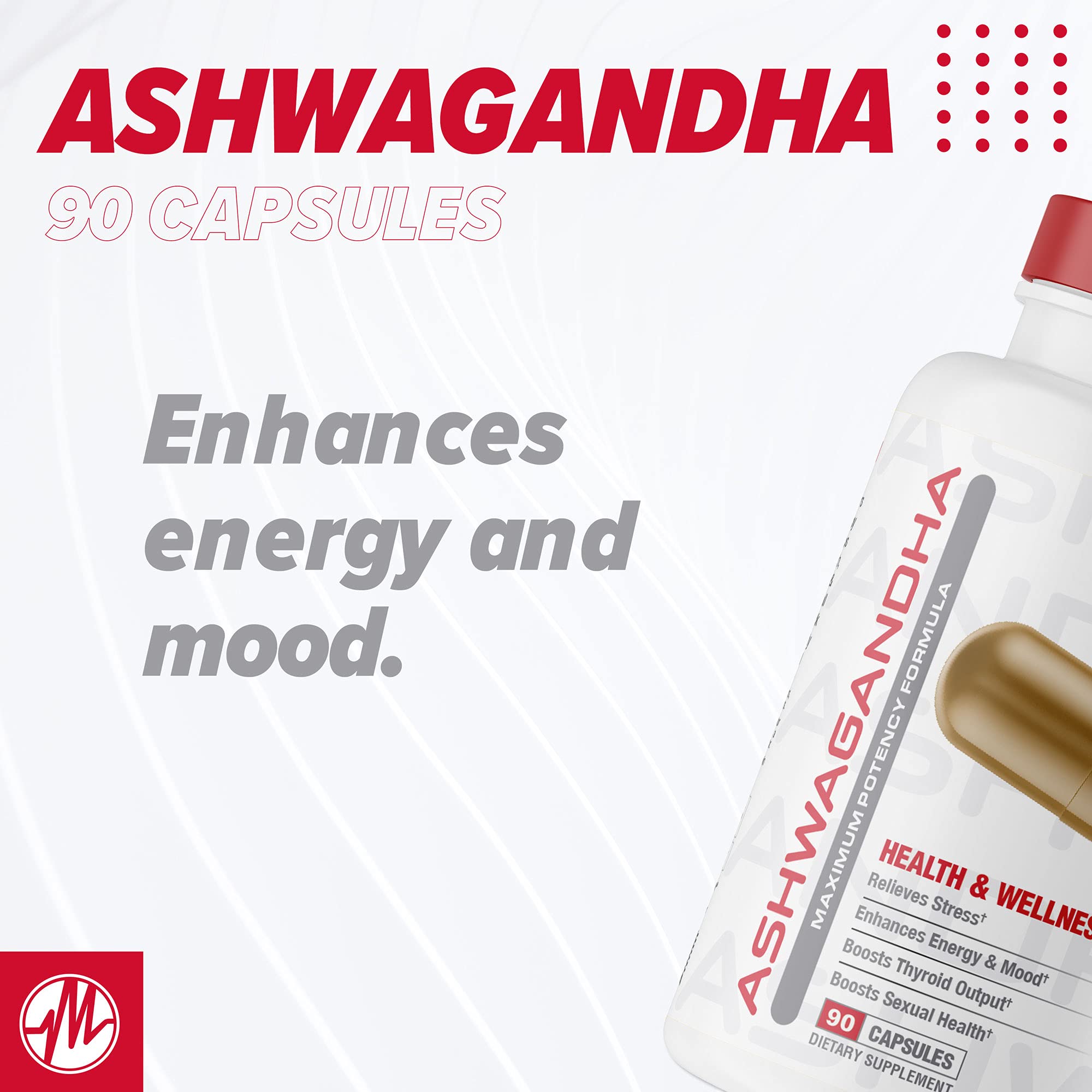 Metabolic Nutrition Ashwagandha 2200mg Made with Organic Ashwagandha Powder and Black Pepper Extract, 90 Vegan Capusles Metabolic Nutrition uk supplements