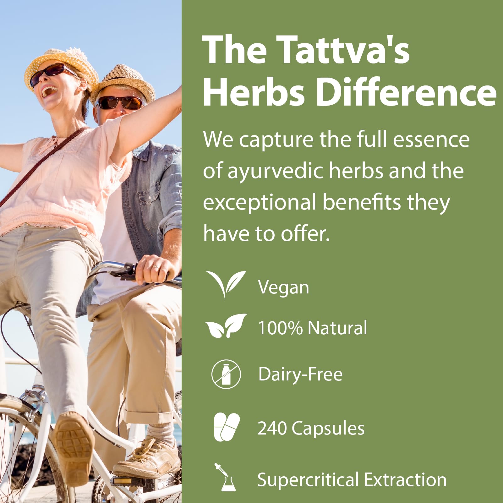 Tattva's Herbs Cardiopure Herbal Ayurvedic Supplement Vegetarian Capsules, Ashwagandha, Rauwolfia, & Arjuna Full Spectrum Co2 Extracts, Veggie Capsules, 240 Count, 25 Years of Premium Service Tattva's Herbs uk supplements