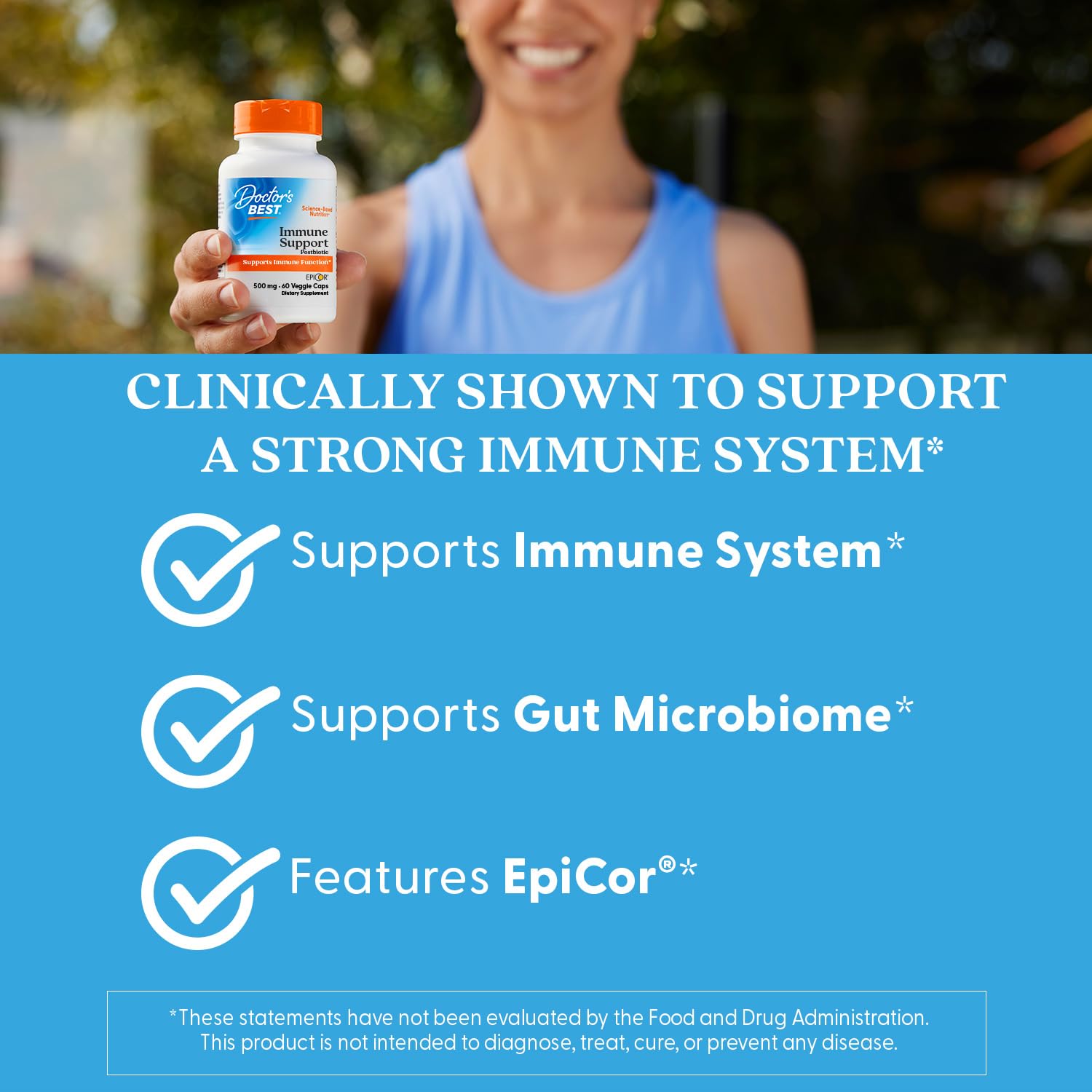 Doctors Best Immune Support Postbiotic, Supports Immune Function, Non-GMO, Gluten Free, Vegan 60 Veggie Caps Doctor's BEST uk supplements