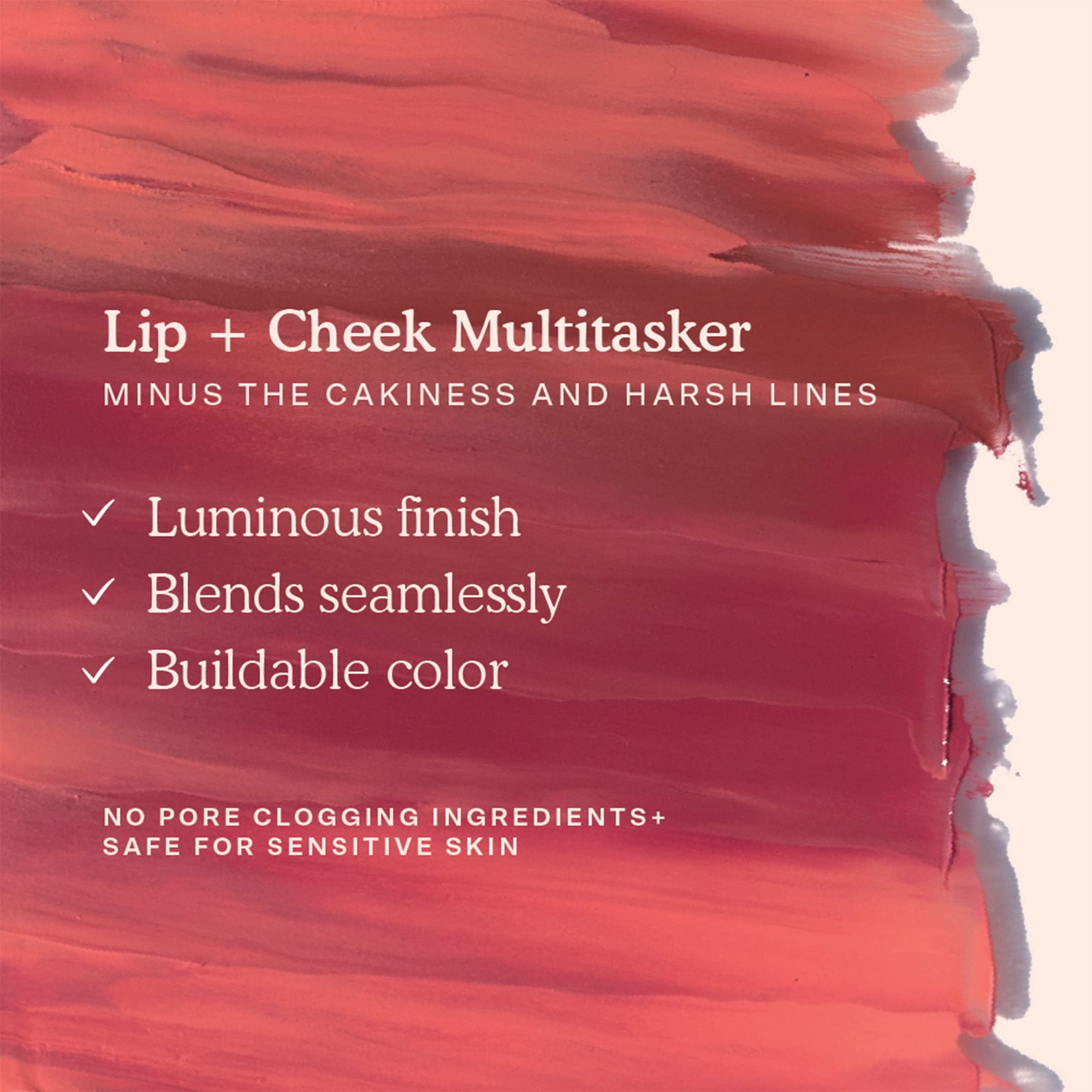 Tower 28 BeachPlease Cream Blush + Tinted Lip Balm - Multi-Use Lip Tint + Dewy Blush for Cheeks With Aloe Vera + Green Tea - Vegan, Non-Comedogenic Makeup for Sensitive Skin - Magic Hour (0.16 oz) Tower 28 uk supplements