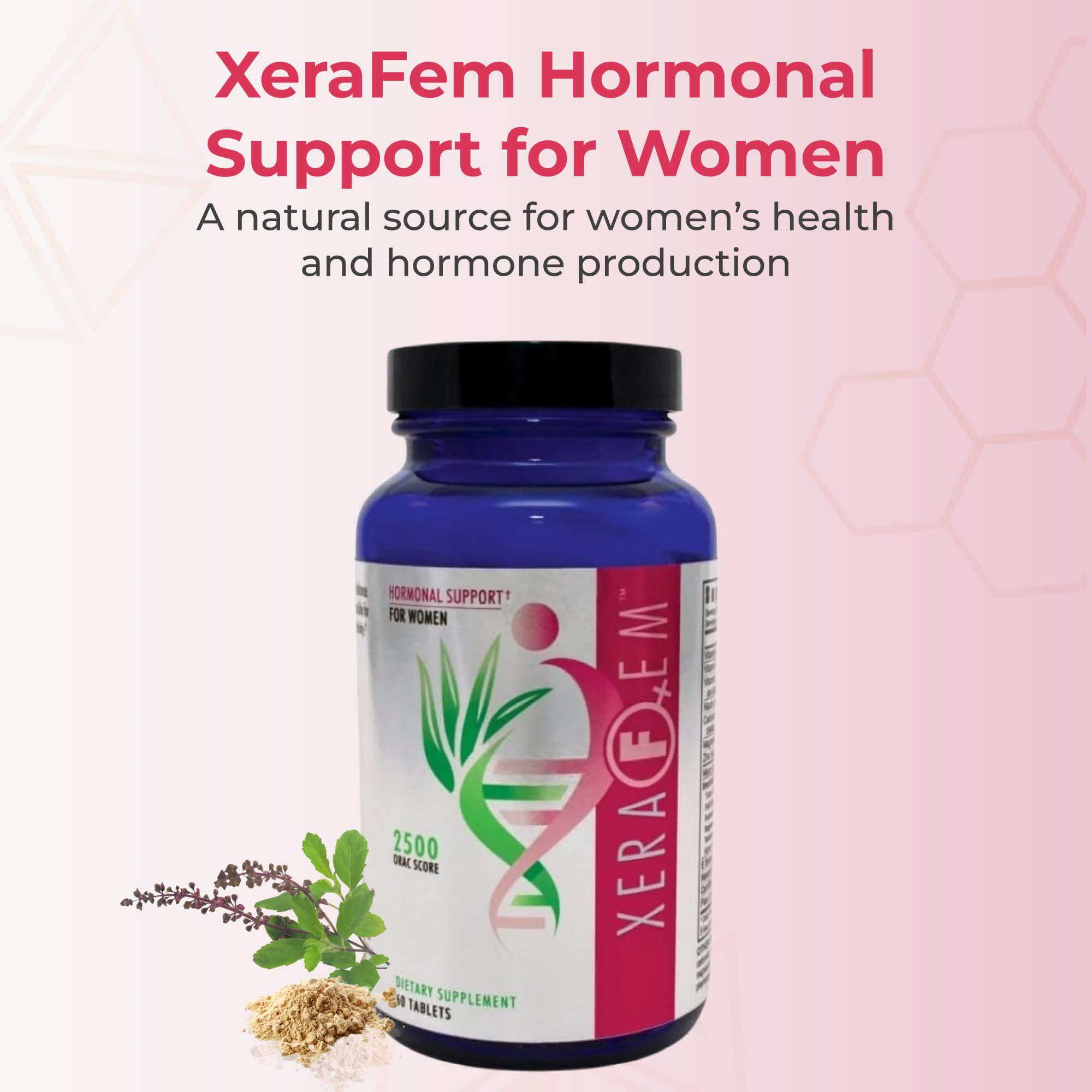 Youngevity XeraFem – Hormonal Support for Women with Vitamins, Minerals, Maca Root, and Grapeseed Extract – Supports Hormonal Balance and Immune Health – 60 Tablets Youngevity uk supplements