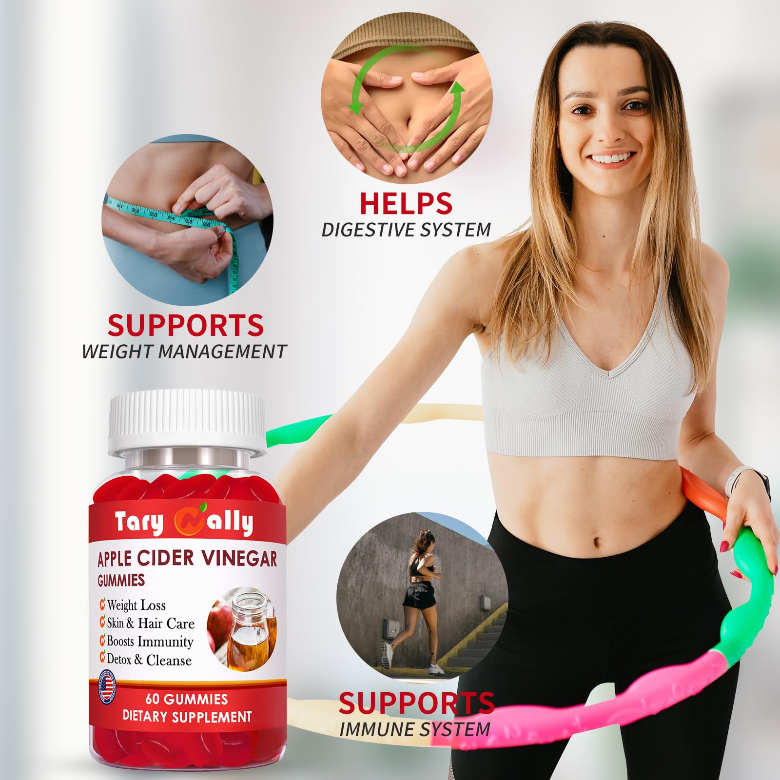 Apple Cider Vinegar Gummies Keto ACV Gummies for Weight Loss and Belly Fat Tary Nally uk supplements