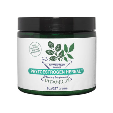 Vitanica Phytoestrogen Herbal Non-GMO PMS, Menopause Relief Supplement for Women Vitanica uk supplements