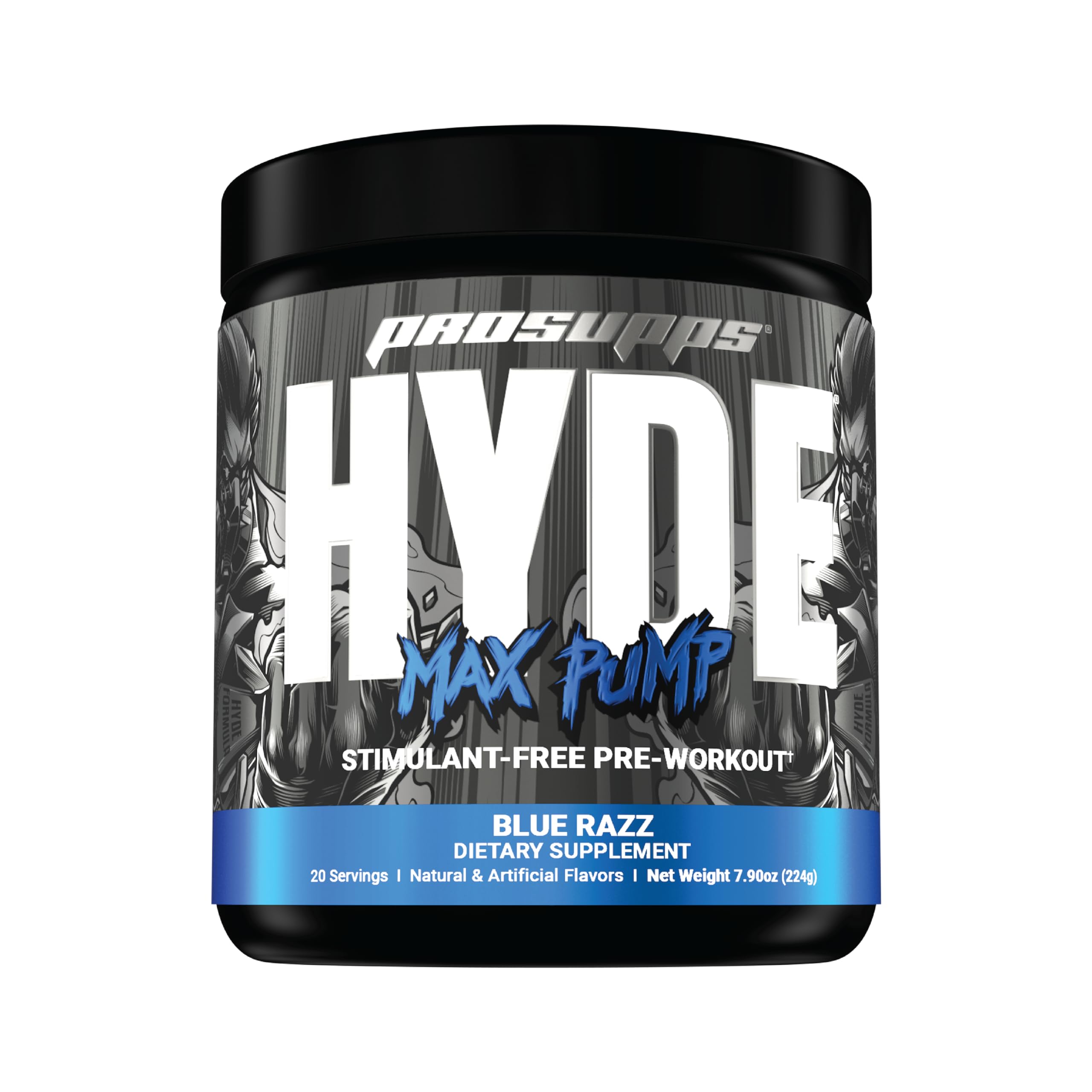 PROSUPPS Hyde Max Pump Pre Workout for Men and Women - Nitric Oxide Supplement PROSUPPS uk supplements