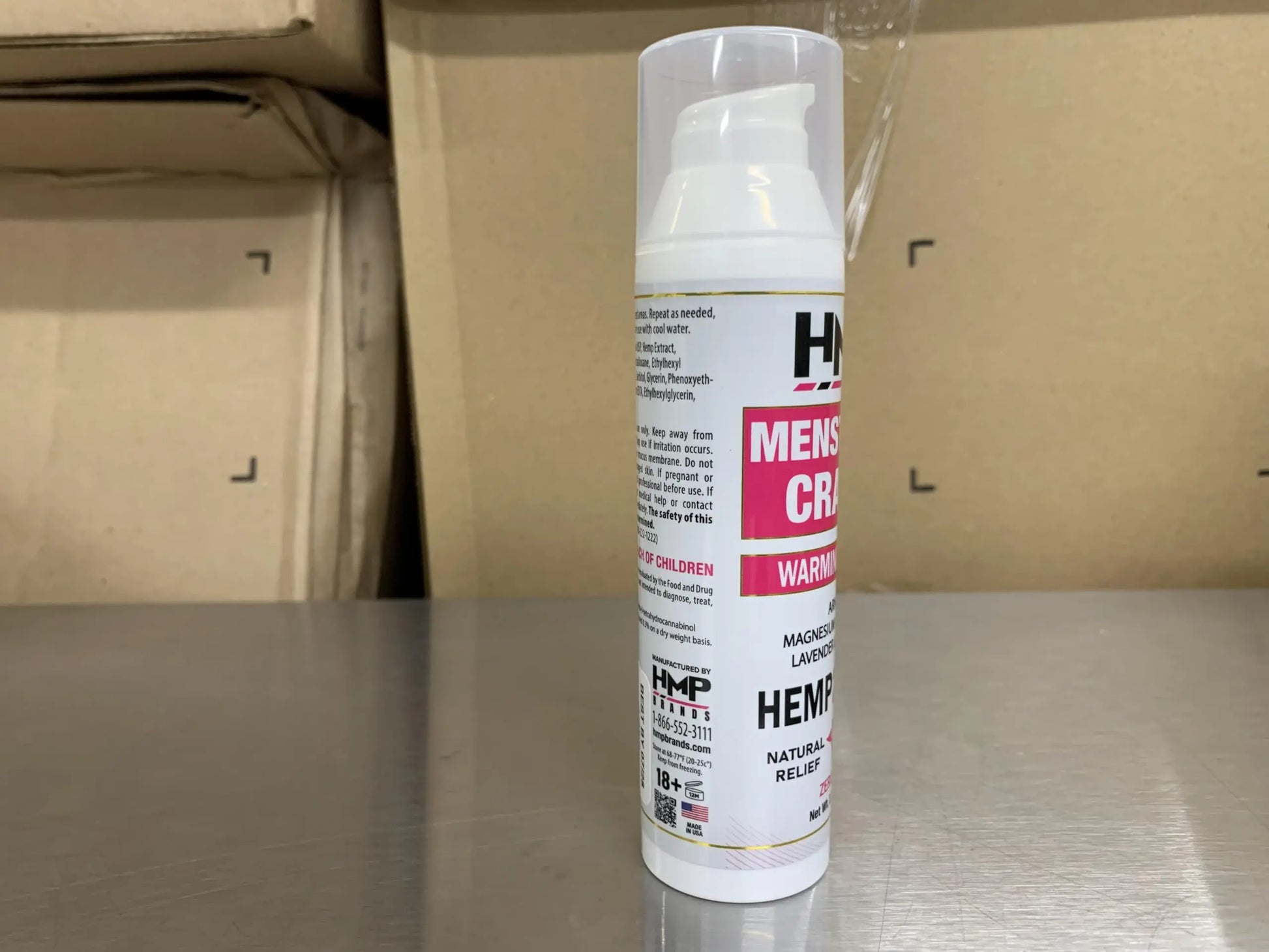 HMP BRANDS Menstrual Cramp Hemp Cream 2000MG with Menthol, Easy to Use, Natural Formula Made in USA 2.1oz HMP BRANDS uk supplements
