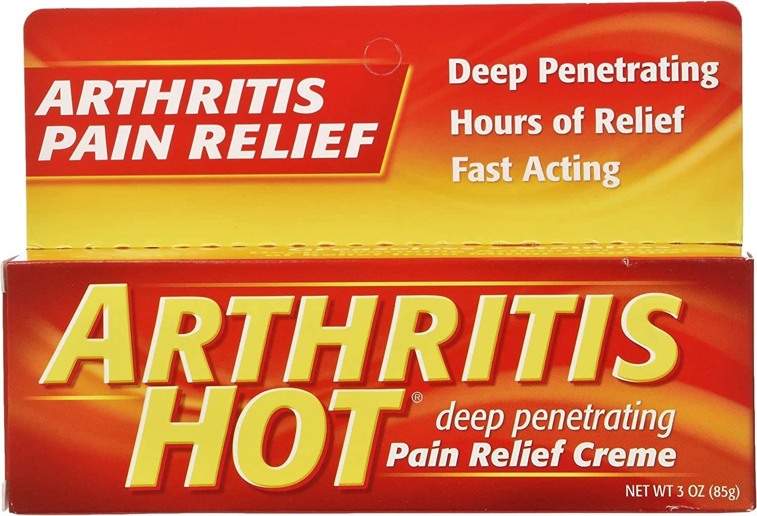 Arthritis Hot Pain Relief Creme 3 oz (Pack of 3) Marble Medical uk supplements