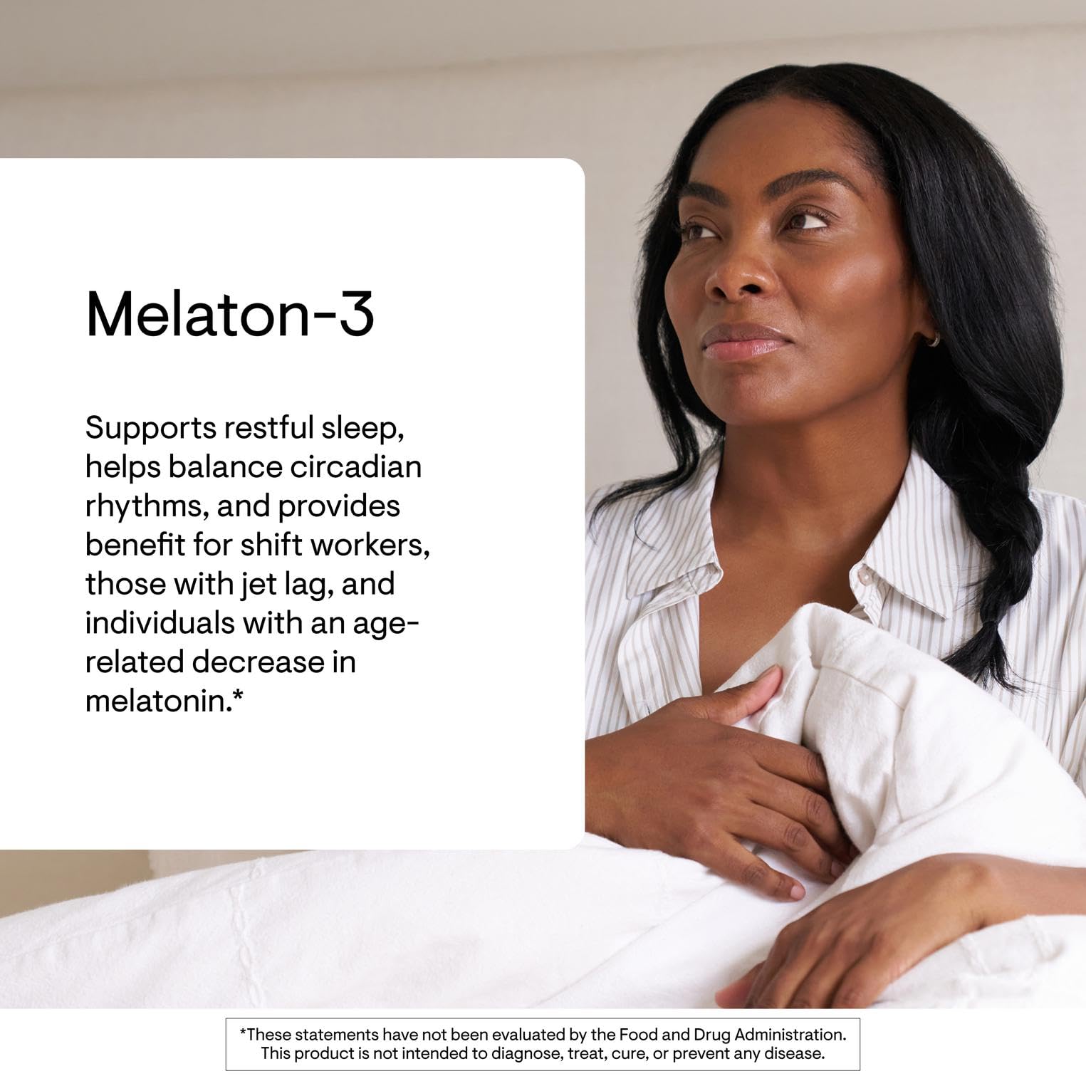THORNE - Melaton-3 - 3mg Melatonin Supplement - Supports Normal Circadian Rhythms, Restful Sleep & Relaxation* - NSF Certified for Sport - 60 Capsules THORNE uk supplements