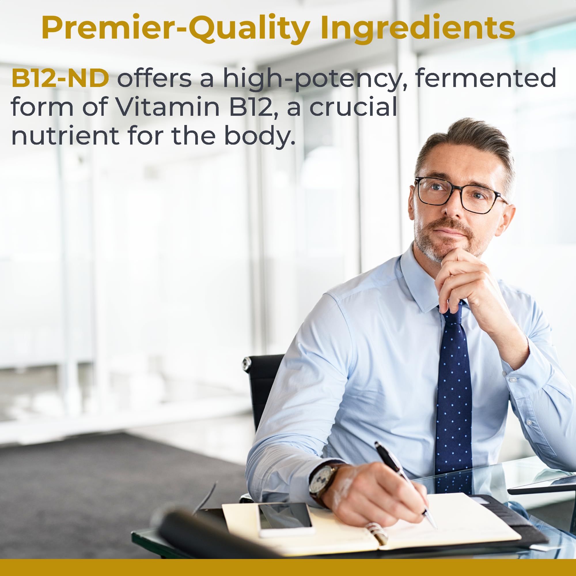 Premier Research Labs B12-ND - Vitamin B12 Liquid, B12 Vitamins, B12 Drops, B-12 Tincture with Methylcobalamin, Adenosylocobalamin, Hydroxcobalamin, 1000 mcg B12 Per Serving - 2 Fl Oz Premier Research Labs uk supplements