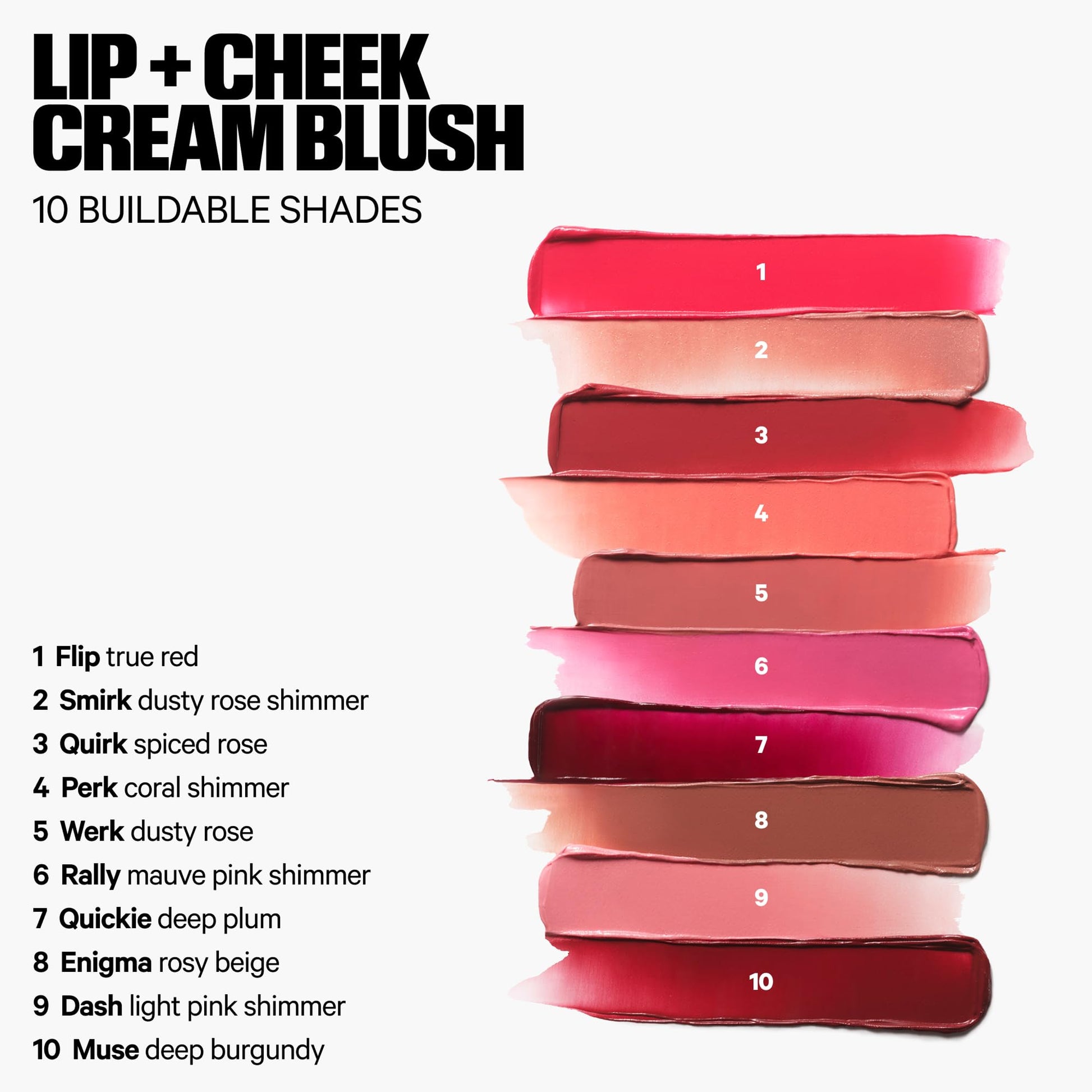 Milk Makeup Lip + Cheek Stick – Buildable Cream Blush + Lip Color w/Hydrating Mango Butter + Avocado Oil for a Natural Flush – Long-Lasting, Multiuse, Vegan Formula – Werk (Dusty Rose), 0.21 oz Milk Makeup uk supplements