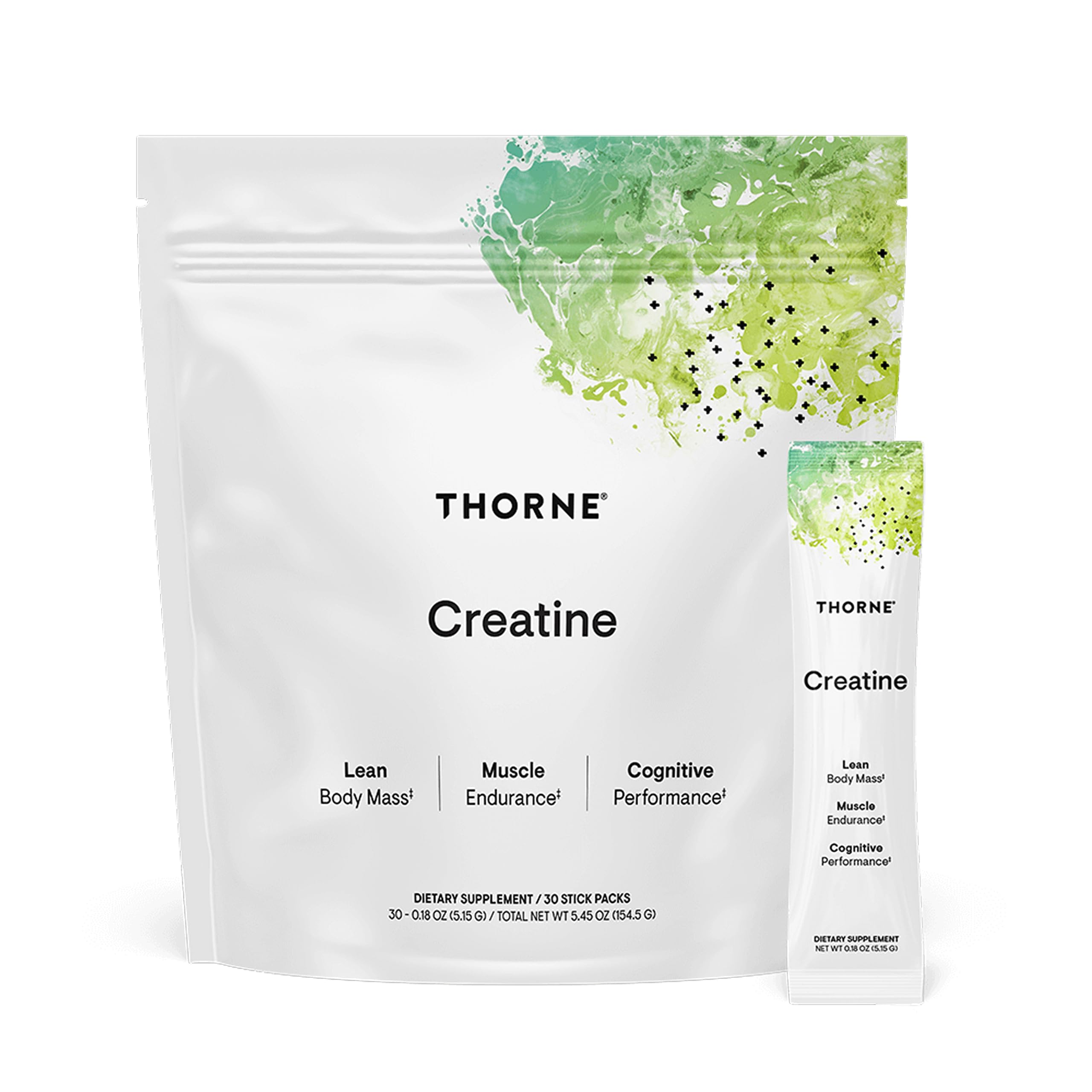 THORNE Creatine - Micronized Creatine Monohydrate Powder - Support for Muscles & Cognitive Function* - for Women & Men - Unflavored - NSF Certified for Sport - 5 g per Serving - 30 Servings THORNE uk supplements