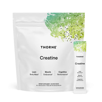 THORNE Creatine - Micronized Creatine Monohydrate Powder - Support for Muscles & Cognitive Function* - for Women & Men - Unflavored - NSF Certified for Sport - 5 g per Serving - 30 Servings THORNE uk supplements