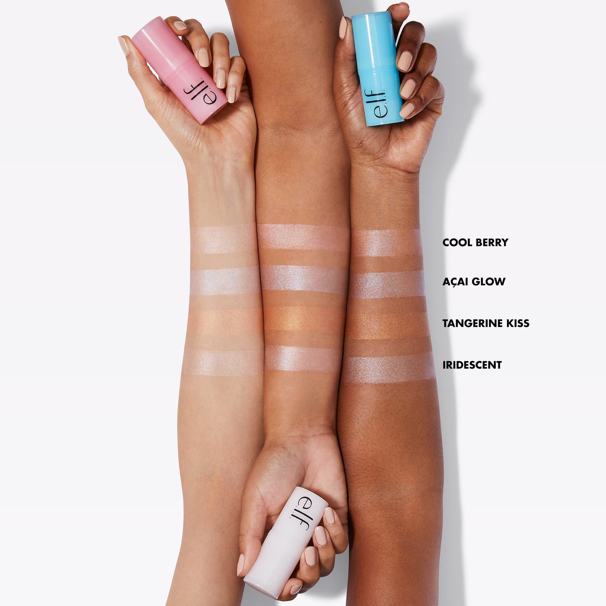 e.l.f. Daily Dew Stick, Cooling Highlighter Stick For Dewy Skin, Gives Your Complexion A Radiant Glow, Vegan & Cruelty-Free, Iridescent e.l.f. uk supplements