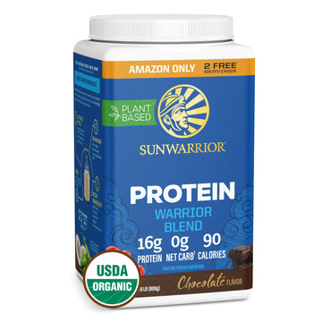 Vegan Protein Powder Plant-based Protein Powder USDA Organic | BCAA Amino Acids Sunwarrior uk supplements