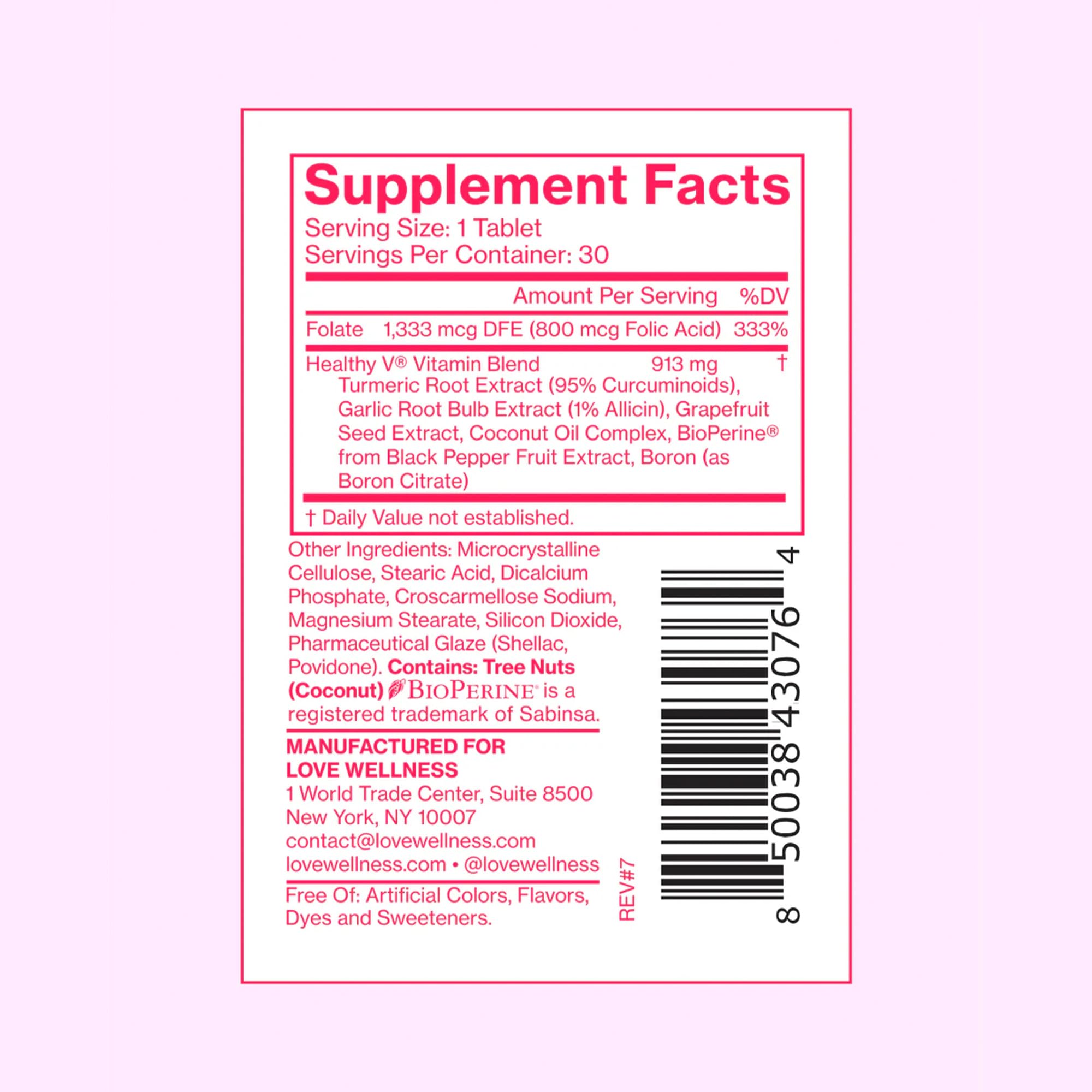 Love Wellness Good Girl Probiotics and Healthy V Vitamin | Womens Wellness Duo | Womens Probiotics Supplements for pH Balance and Vaginal Health Love Wellness uk supplements