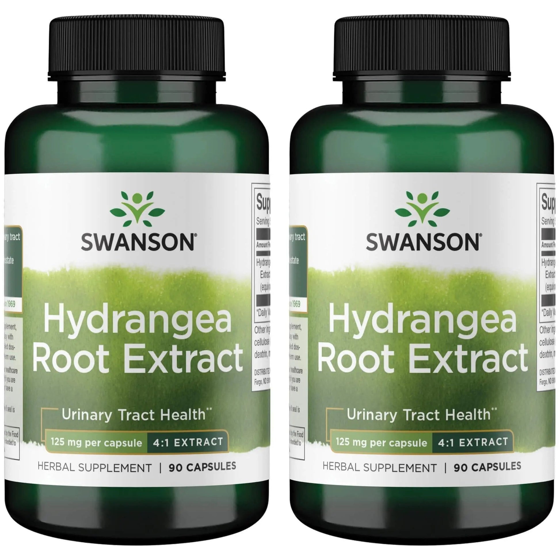 Swanson Hydrangea Root Extract - Herbal Supplement Promoting Traditional Urinary Tract Health - May Support Prostate Health for Men - (90 Capsules) (2 Pack) Swanson uk supplements