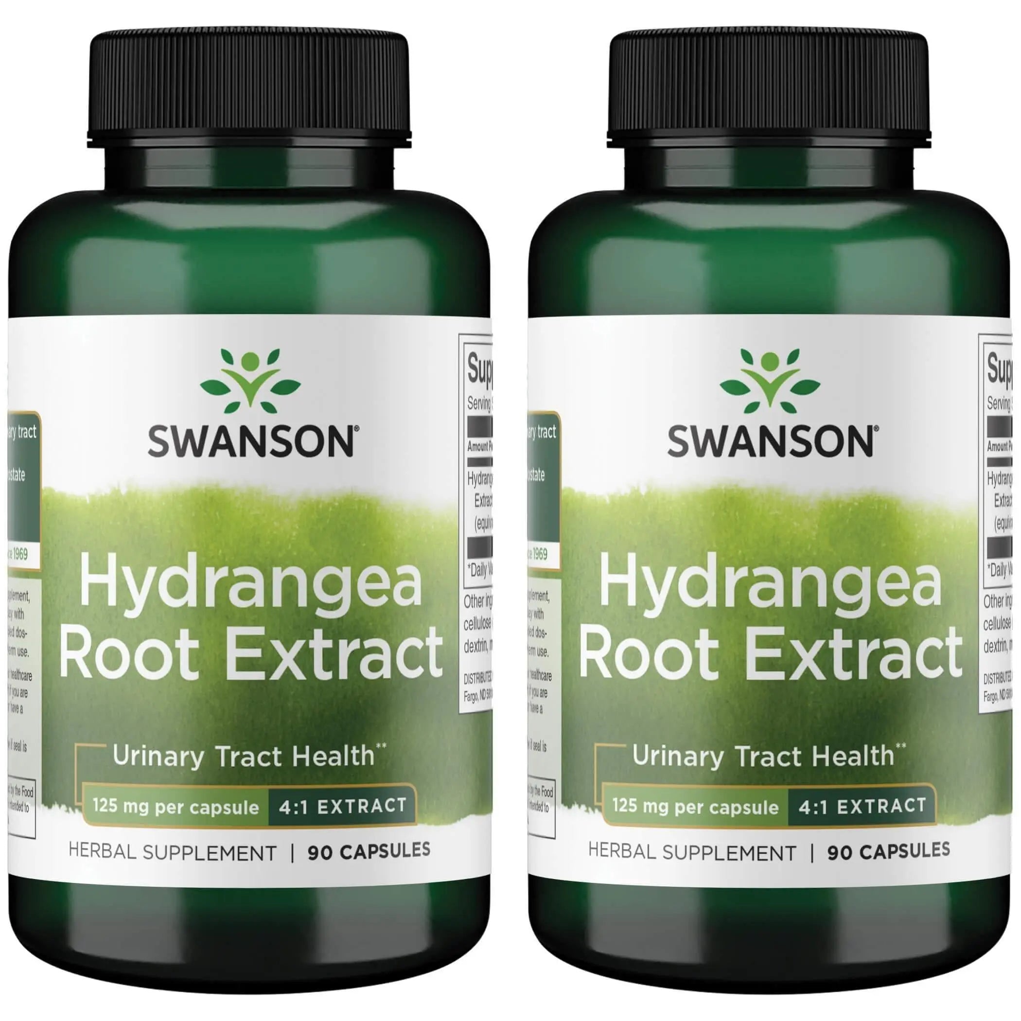 Swanson Hydrangea Root Extract - Herbal Supplement Promoting Traditional Urinary Tract Health - May Support Prostate Health for Men - (90 Capsules) (2 Pack) Swanson uk supplements